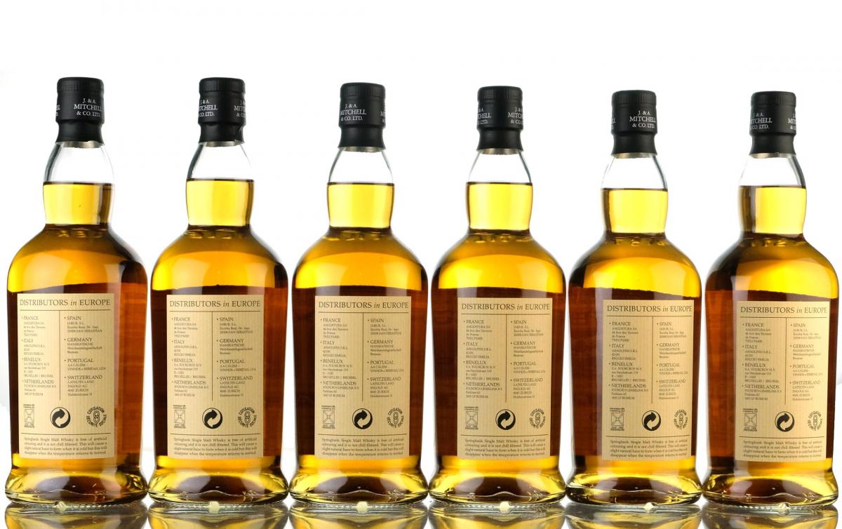 6 x Springbank 10 Year Old