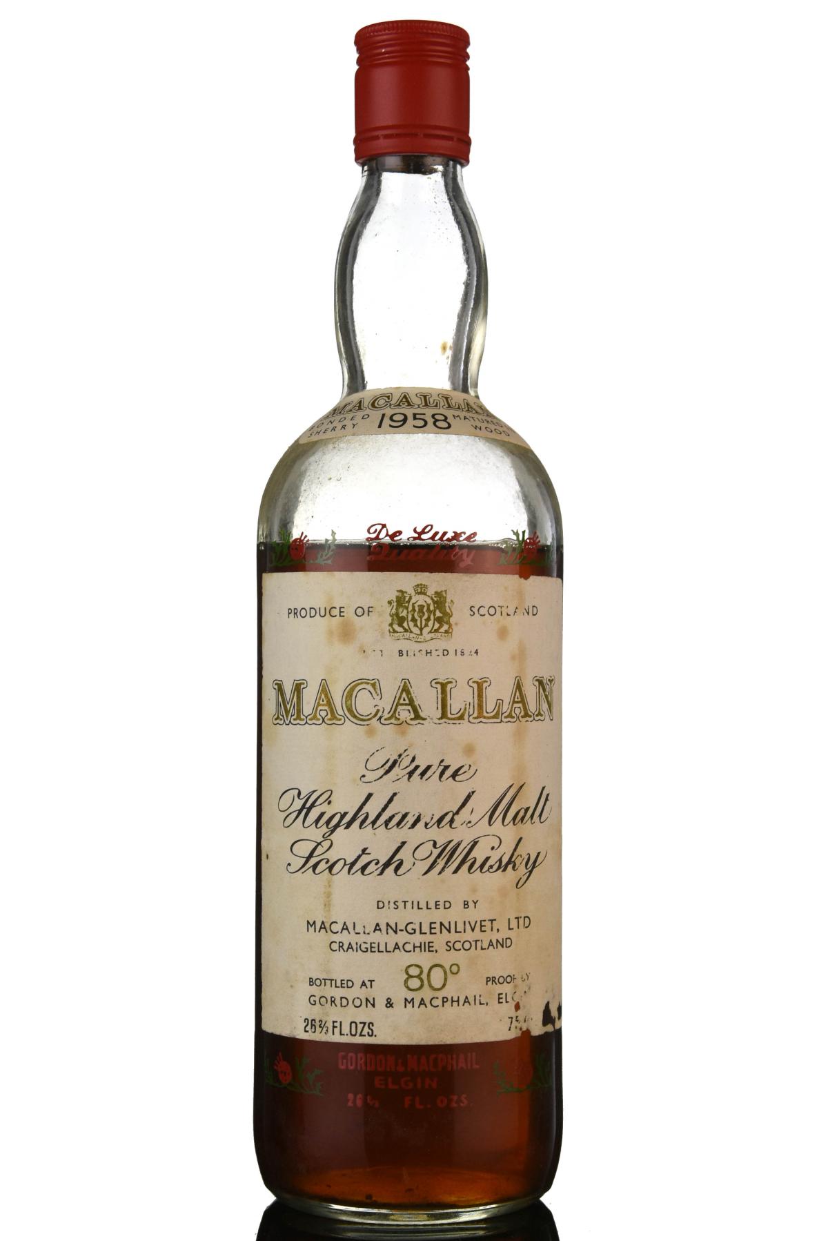 Macallan 1958 - Gordon & MacPhail