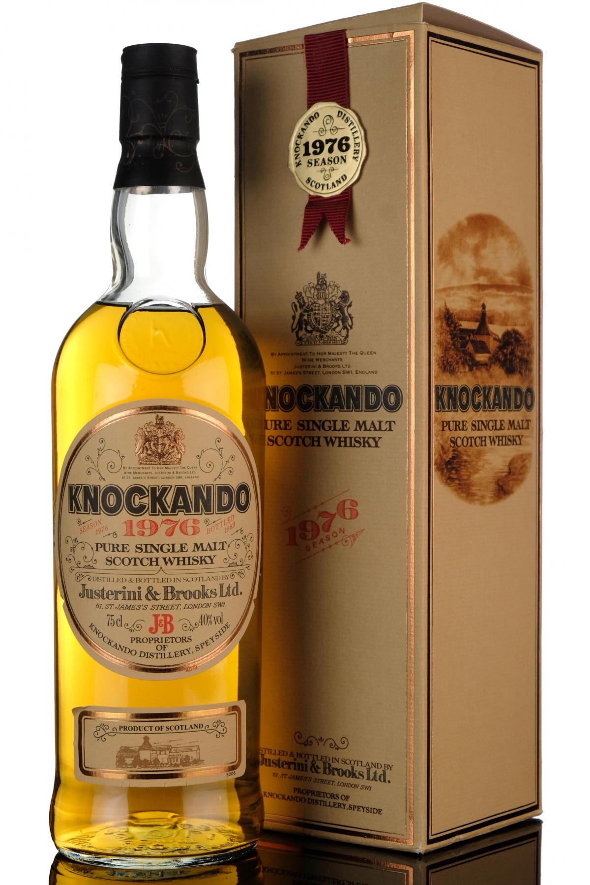 Knockando 1976-1989