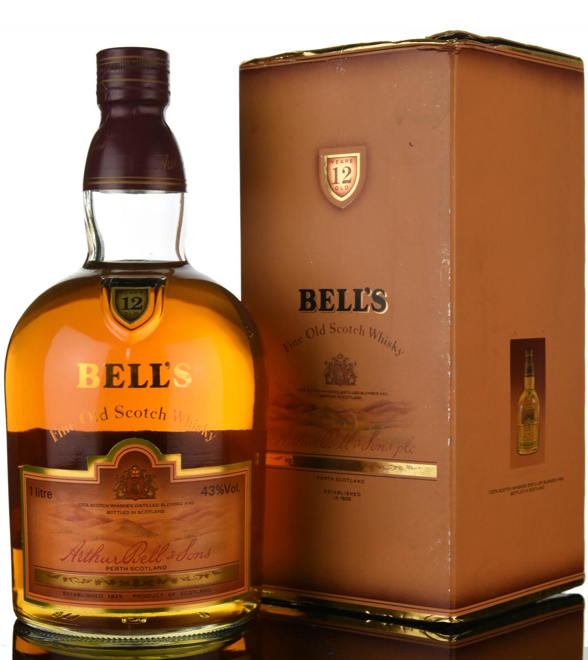 Bells 12 Year Old - 1 Litre