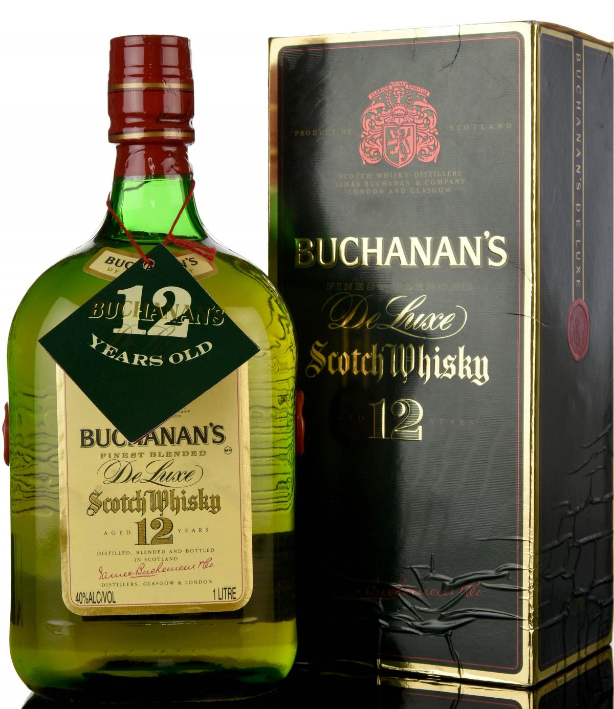 Buchanans 12 Year Old - 1980s - 1 Litre