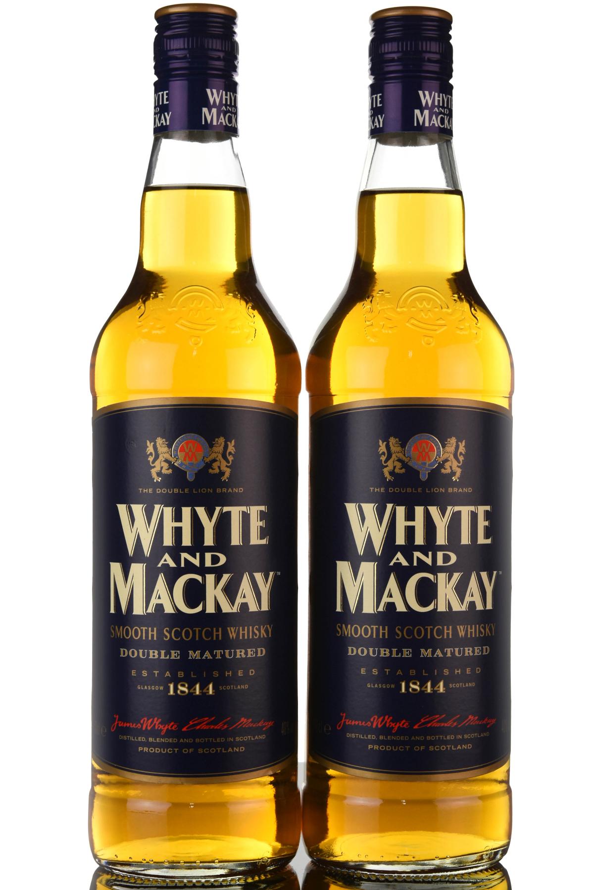 2 x Whyte & Mackay