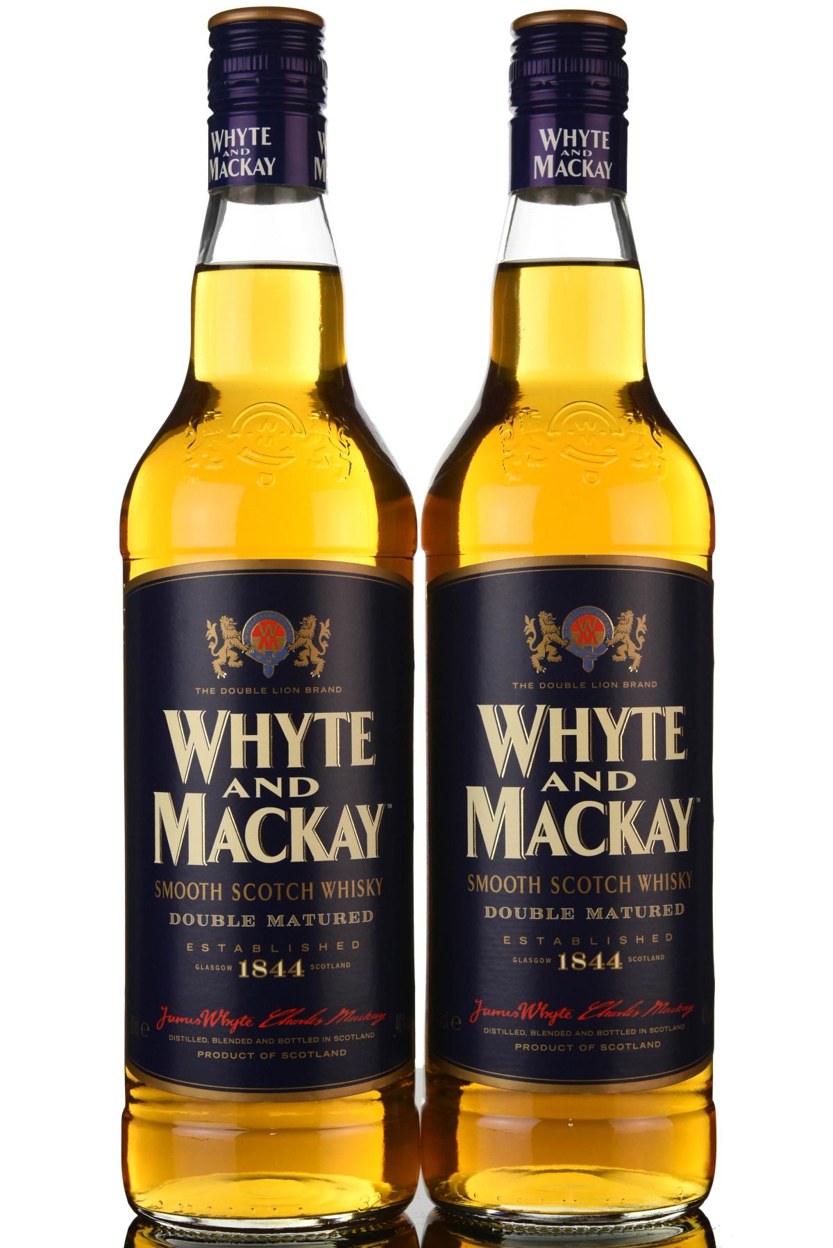 2 x Whyte & Mackay