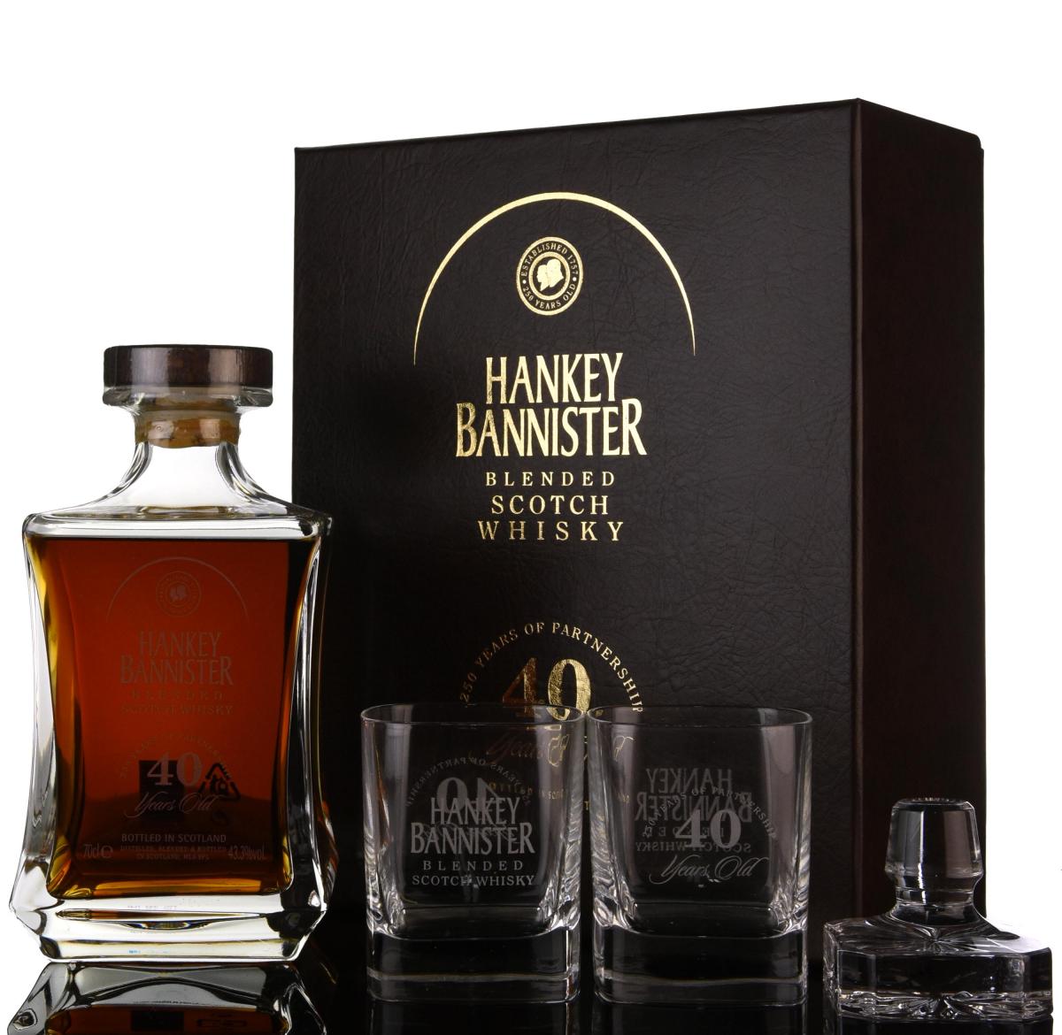 Hankey Bannister 40 Year Old - Presentation Set