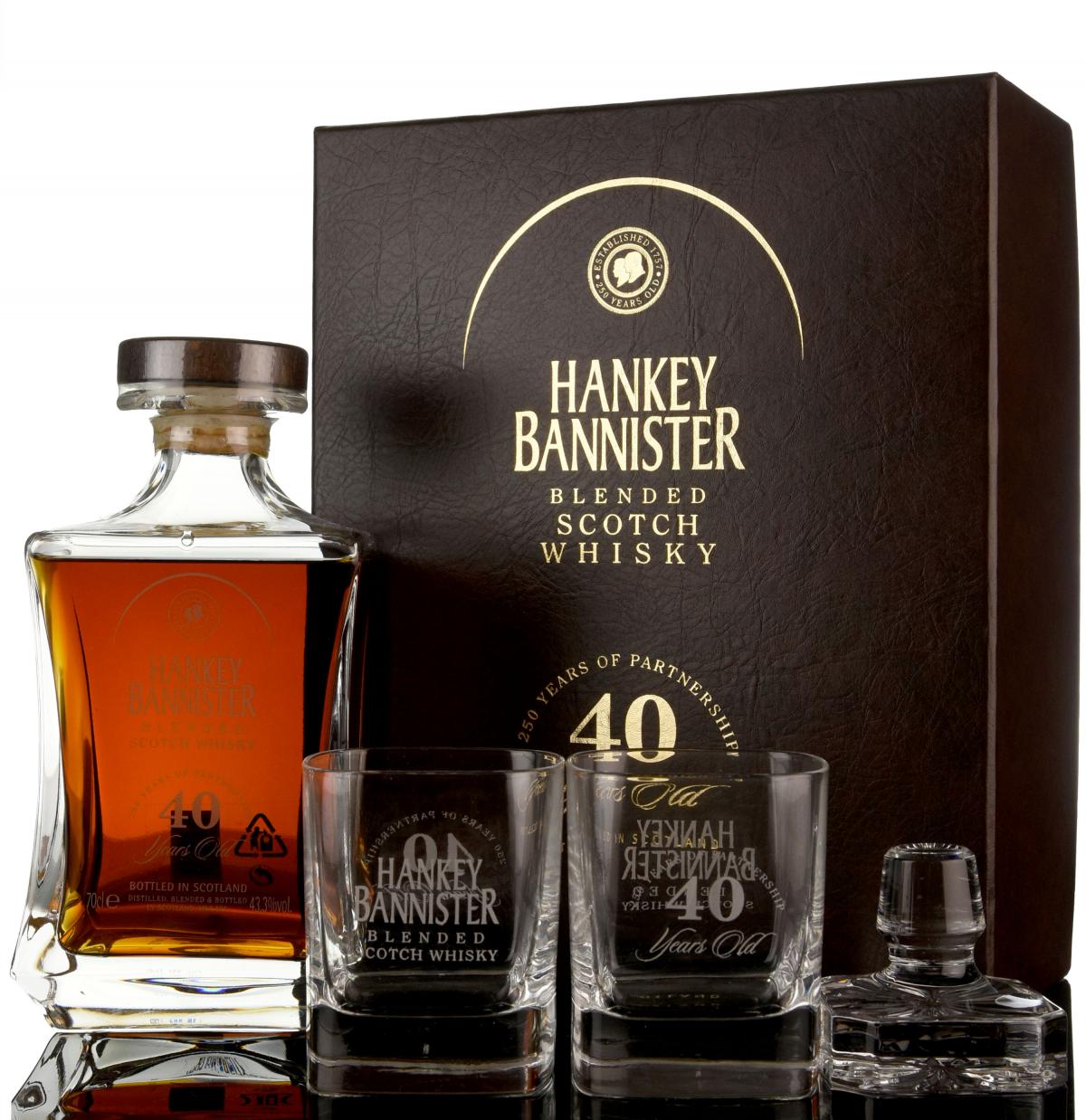 Hankey Bannister 40 Year Old - Presentation Set