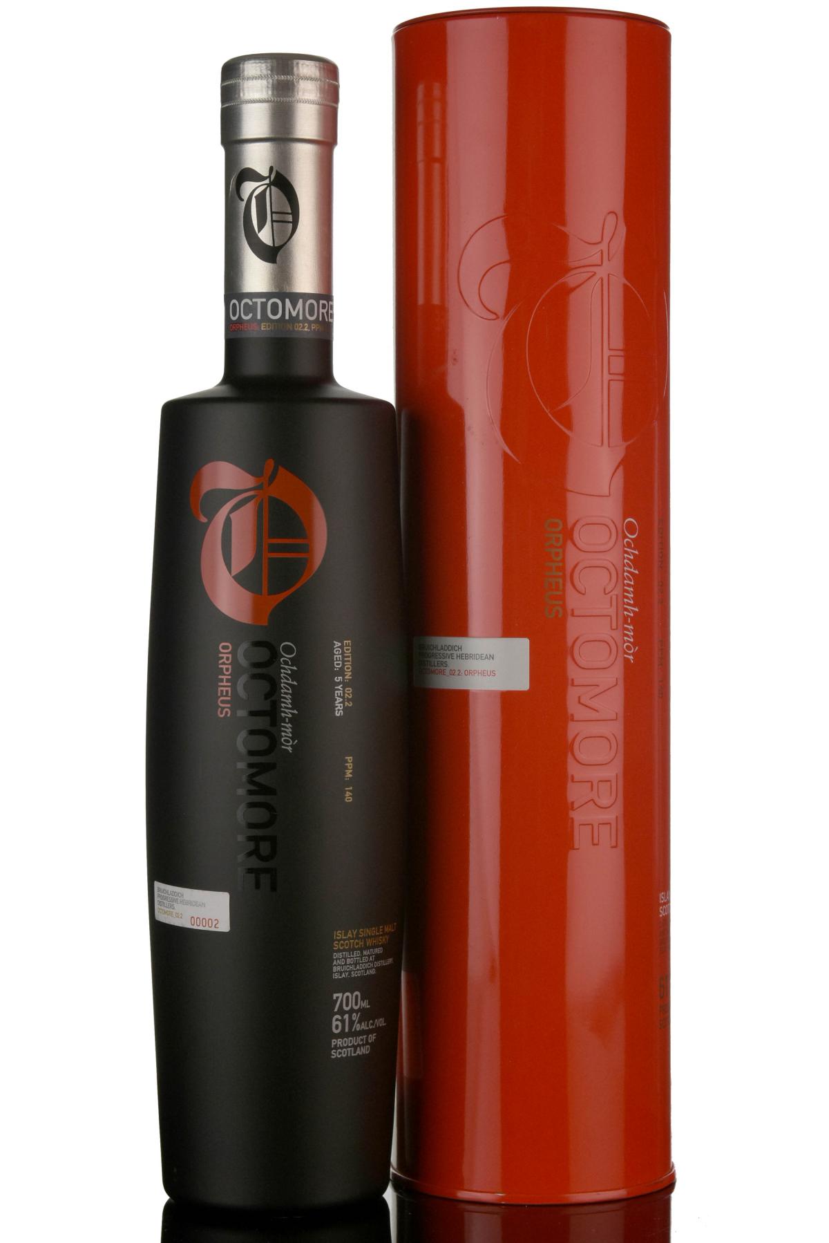 Bruichladdich Octomore - Orpheus - Edition 02.2