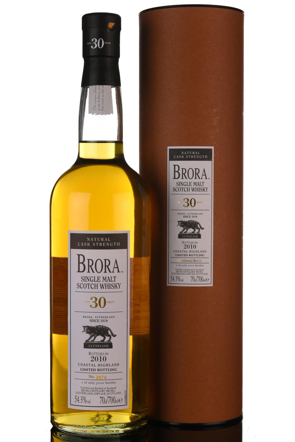 Brora 30 Year Old - Bottled 2010