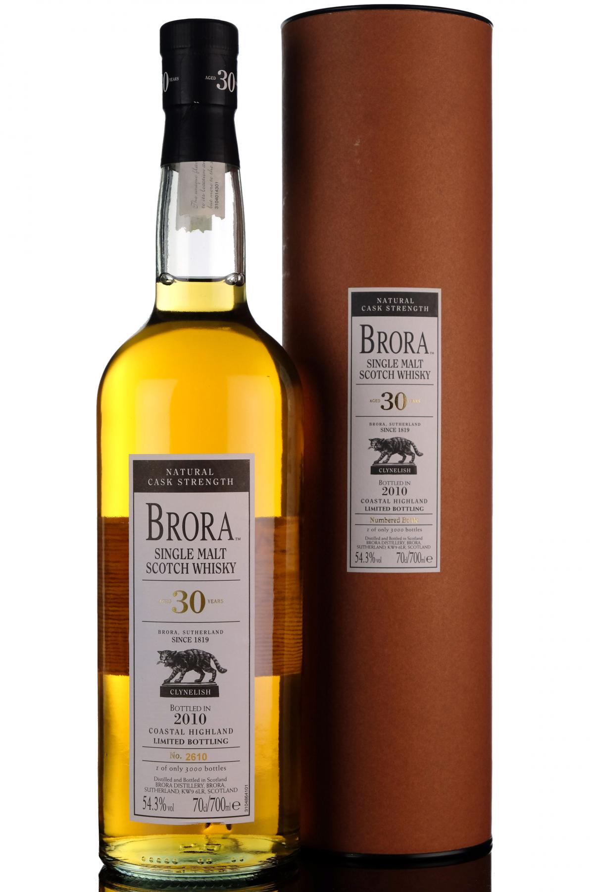 Brora 30 Year Old - Bottled 2010