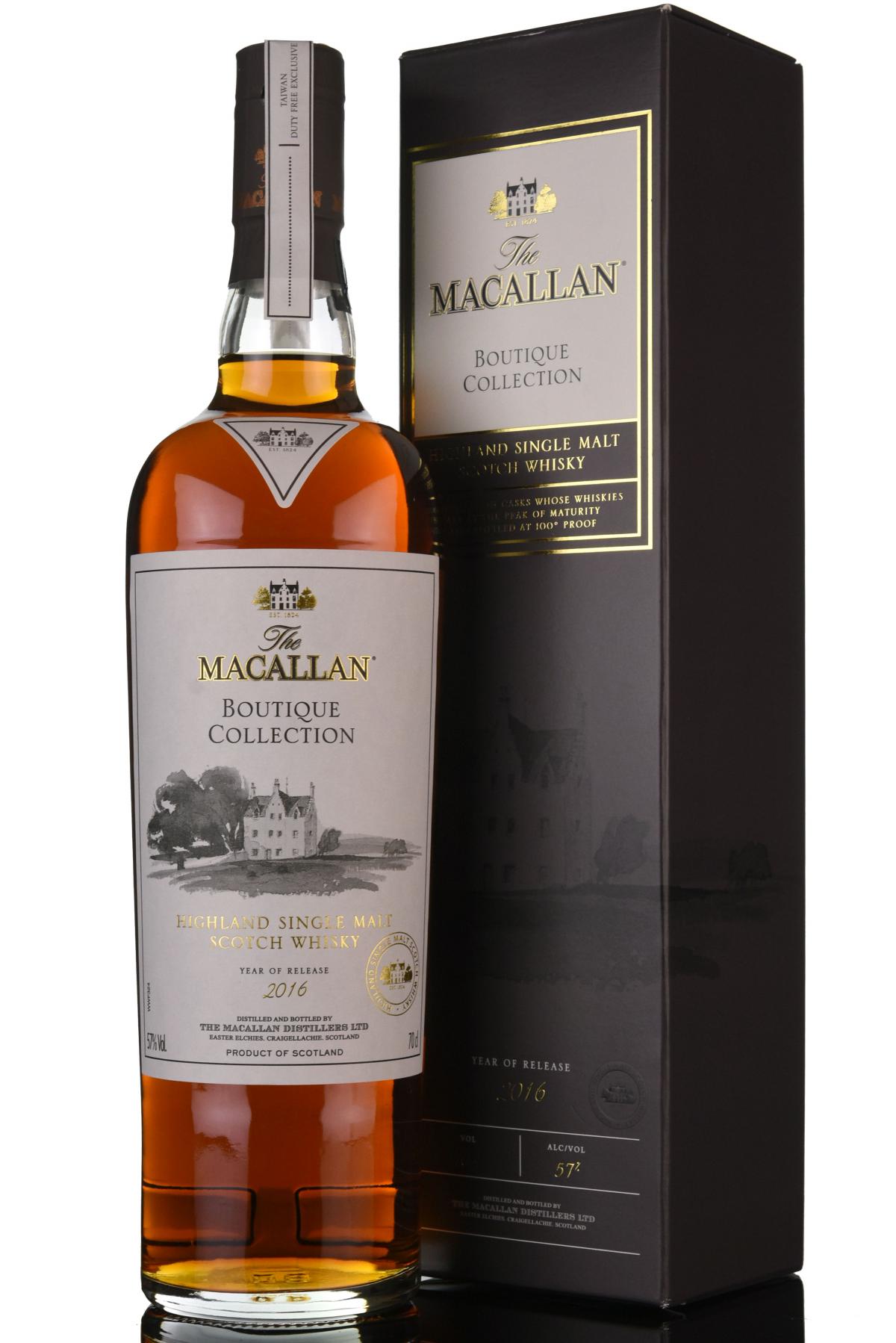 Macallan Boutique Collection 2016