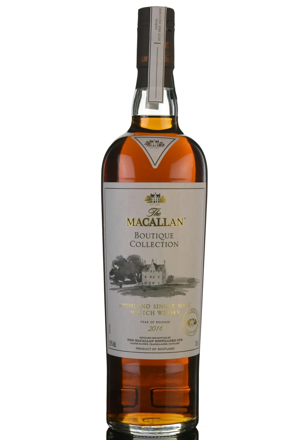 Macallan Boutique Collection 2016