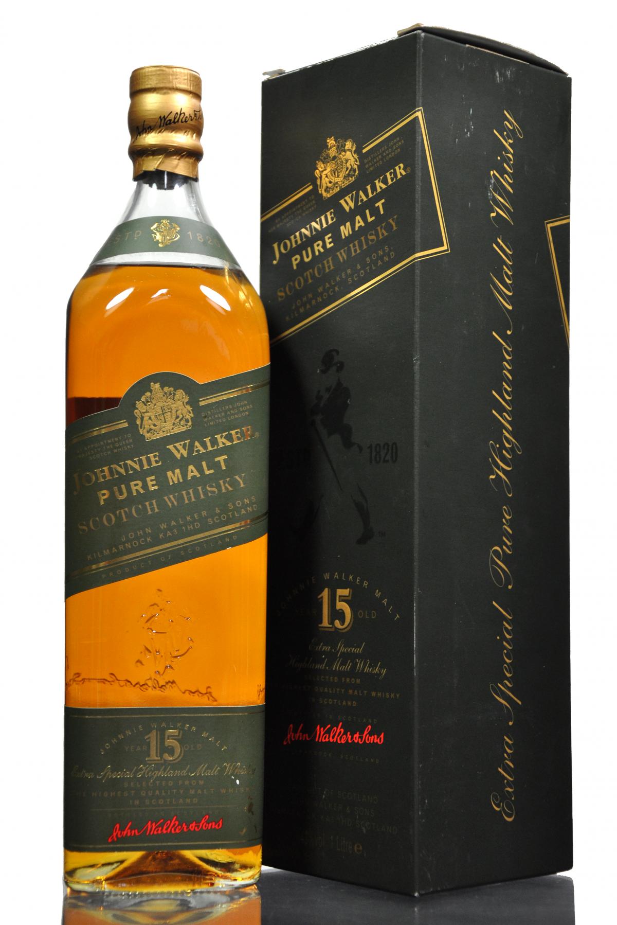 Johnnie Walker Green Label - 1 Litre