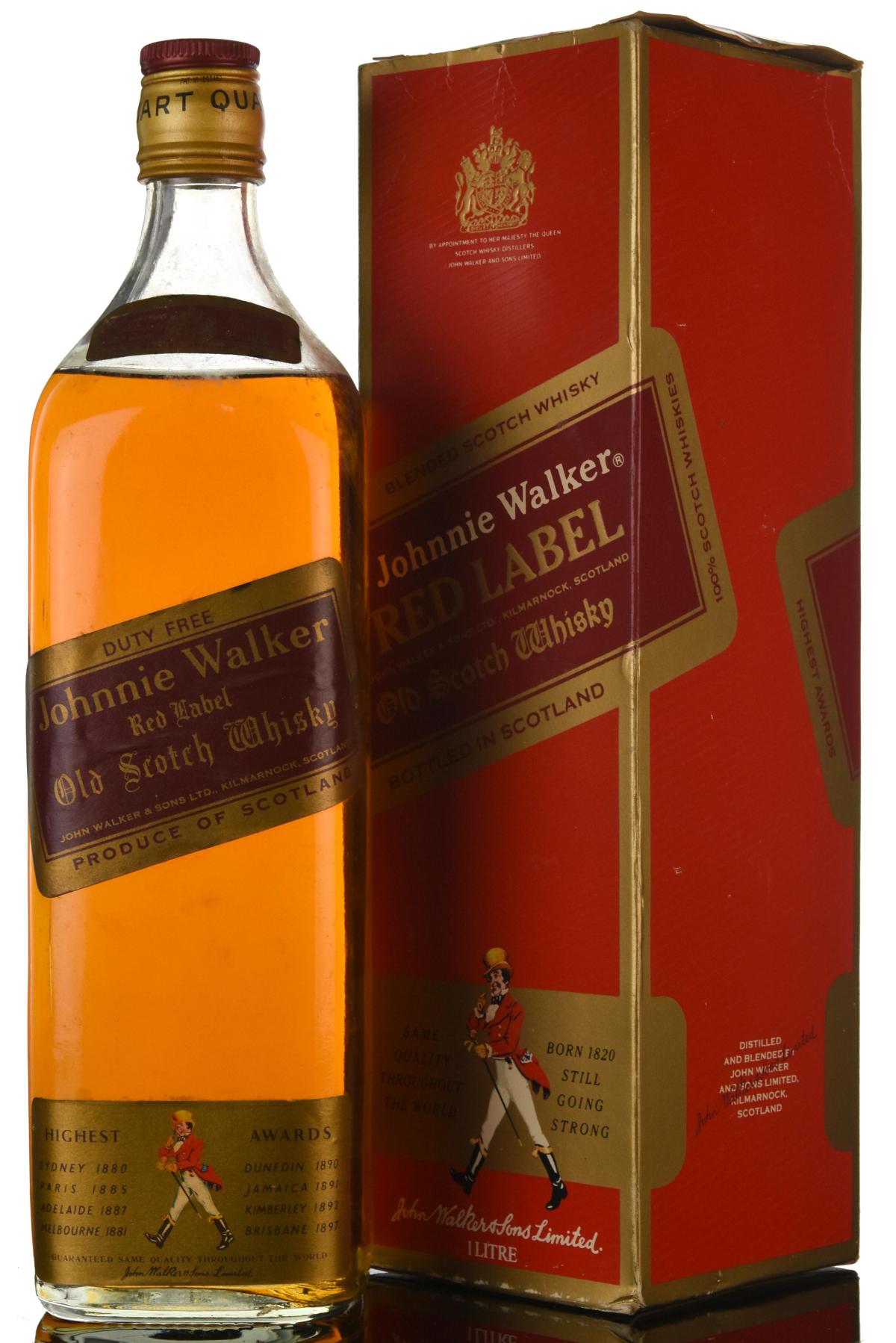 Johnnie Walker Red Label - 1 Litre