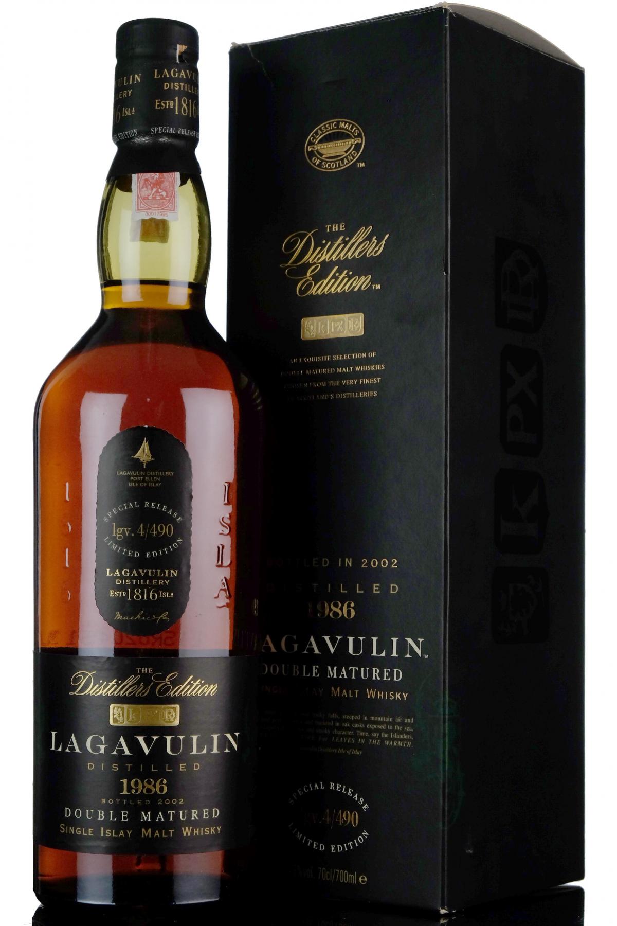 Lagavulin 1986-2002 - Distillers Edition