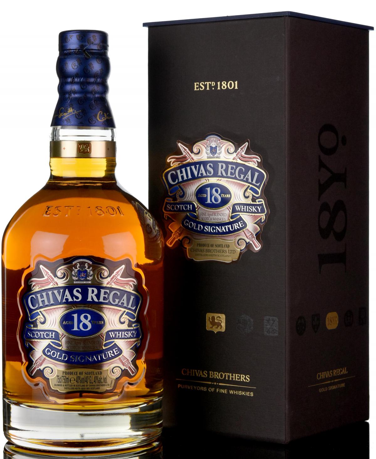 Chivas Regal 18 Year Old - Gold Signature