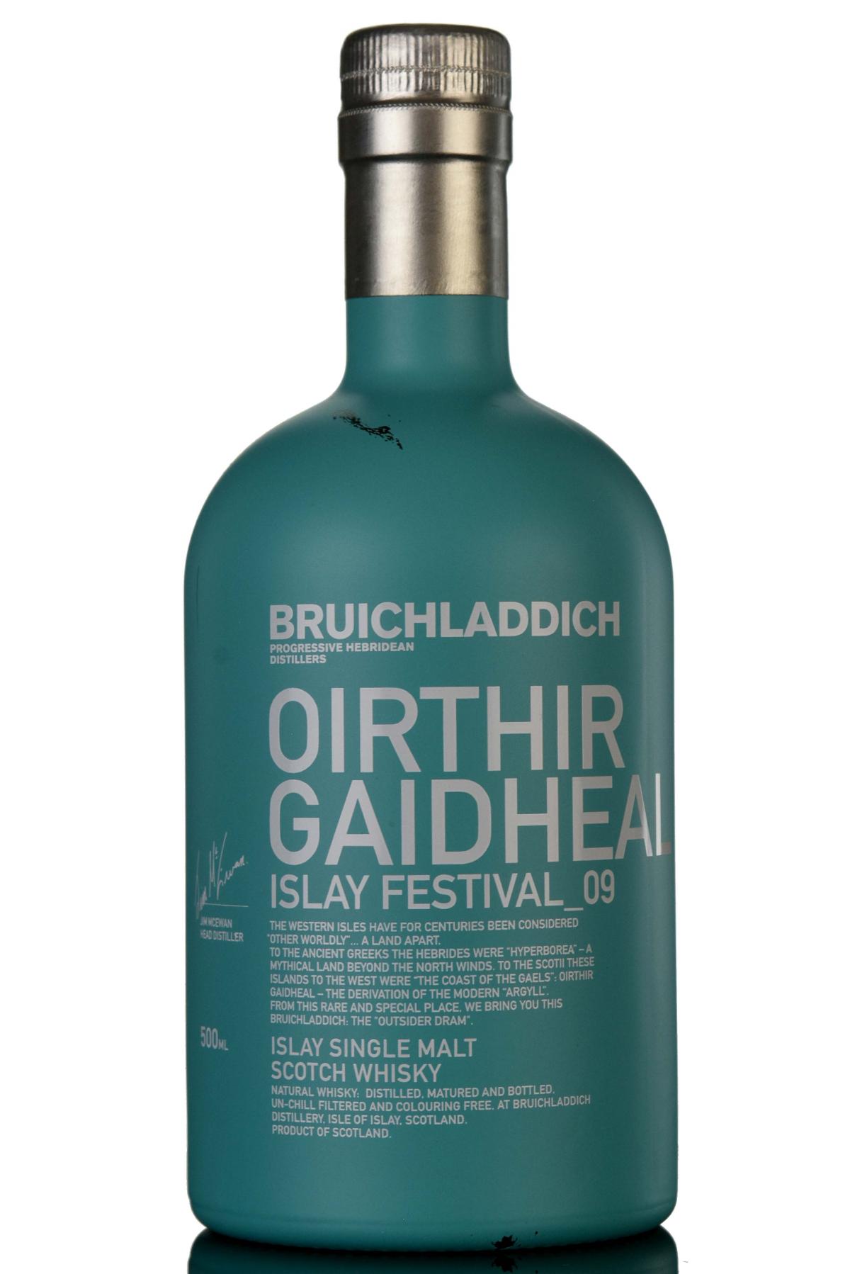 Bruichladdich 1993 - 16 Year Old - Festival 2009 - Oirthir Gaidheal - Single Cask 013