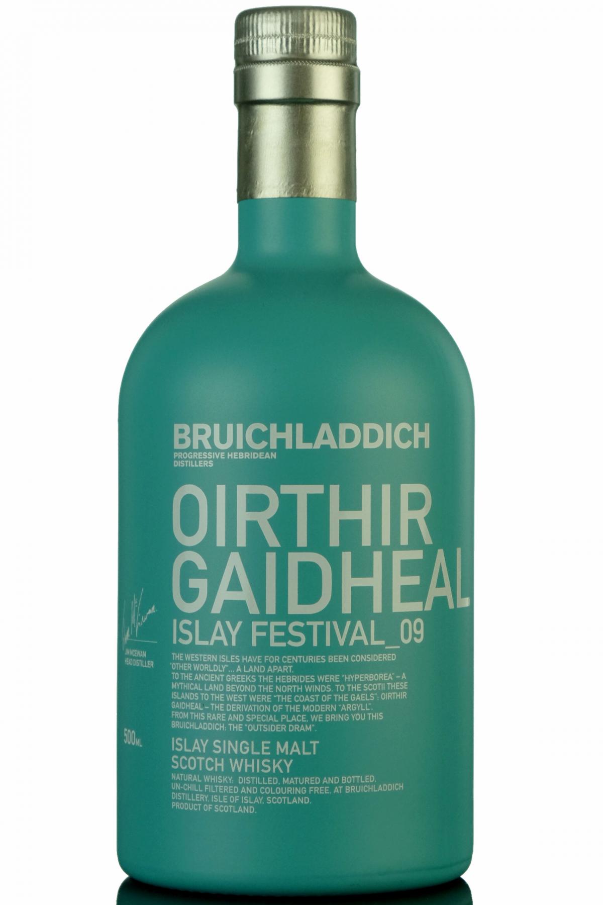 Bruichladdich 1993 - 16 Year Old - Festival 2009 - Oirthir Gaidheal - Single Cask 013