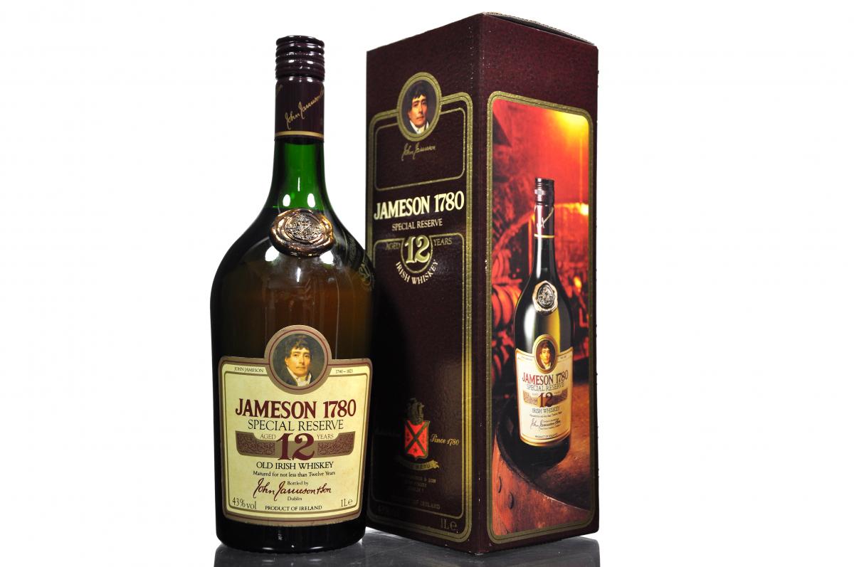 Jameson 12 Year Old - Special Reserve - 1980s - 1 Litre