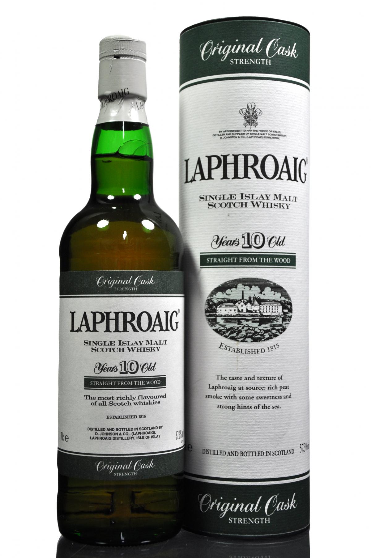 Laphroaig 10 Year Old - Original Cask Strength - 57.3%