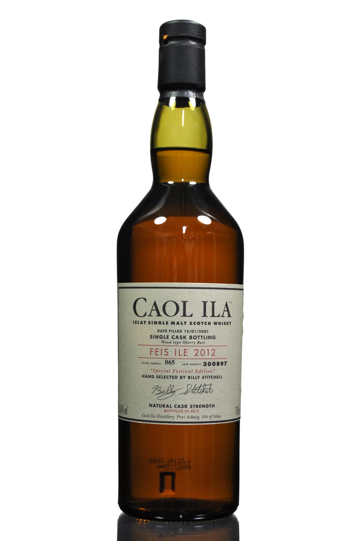 Caol Ila 2001 - Festival 2012 - Single Cask 300897