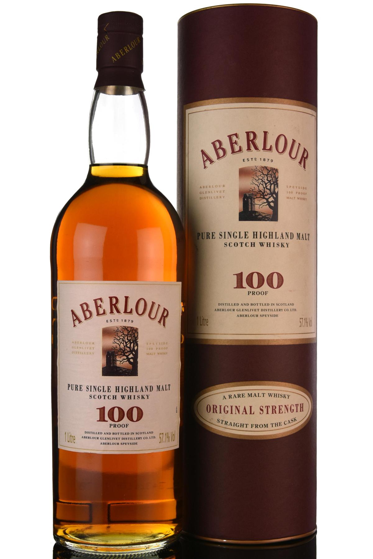 Aberlour 100 Proof - 1 Litre