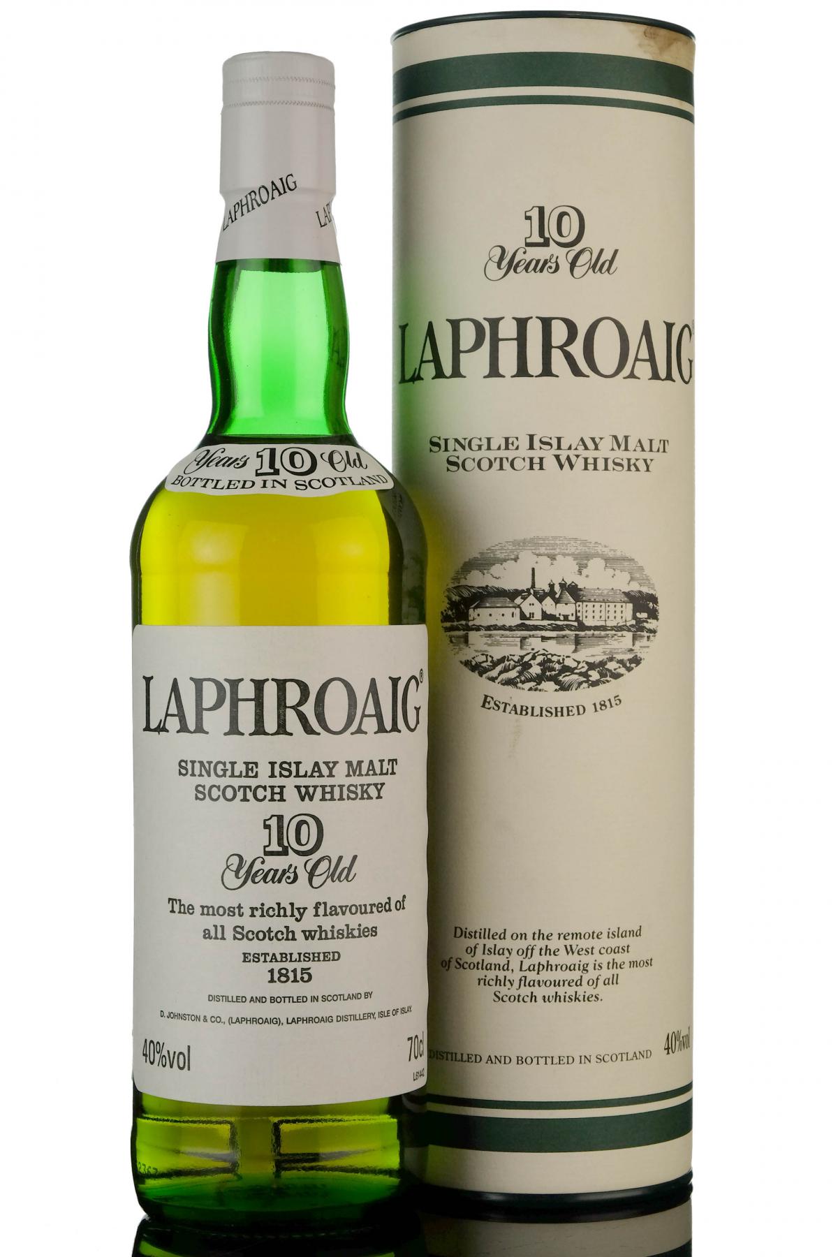 Laphroaig 10 Year Old - Early 1990s