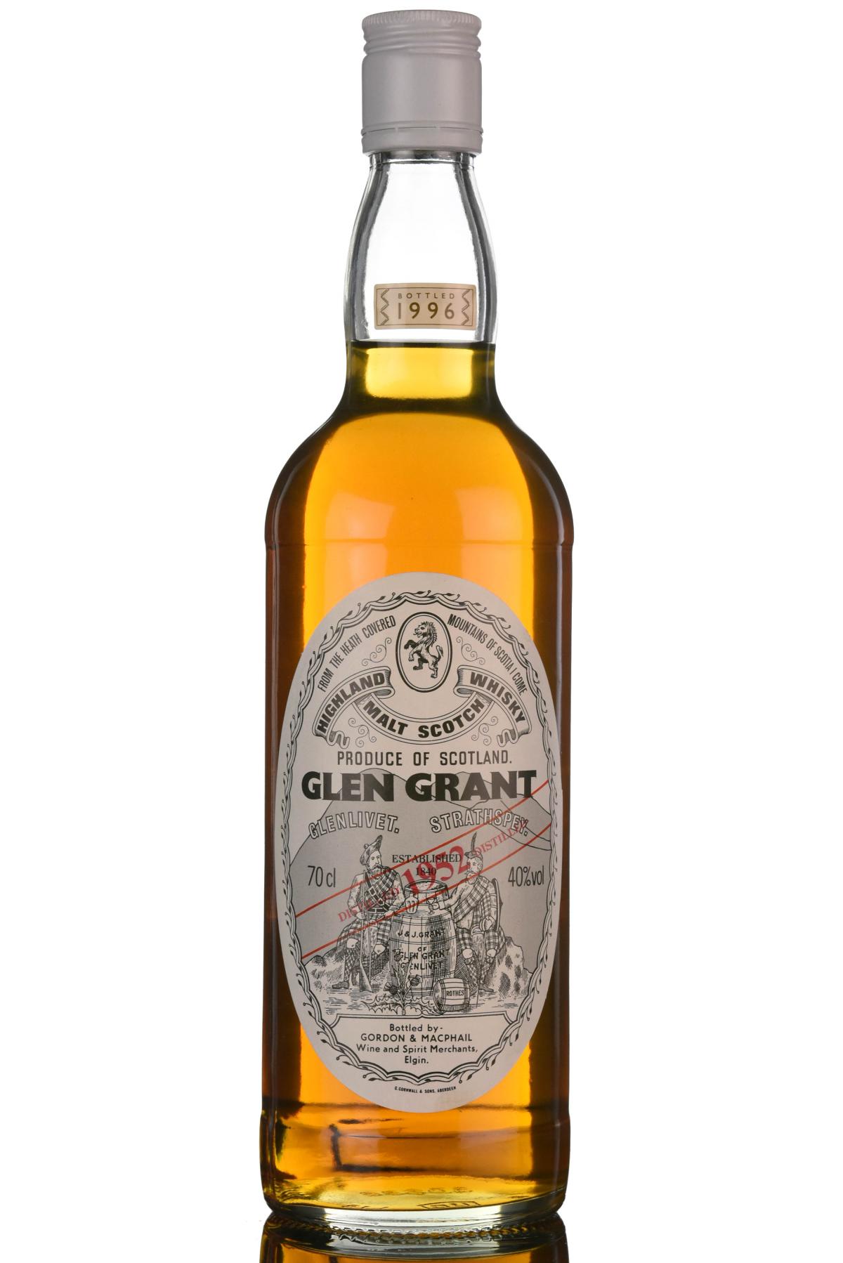 Glen Grant 1952-1996 - Gordon & MacPhail