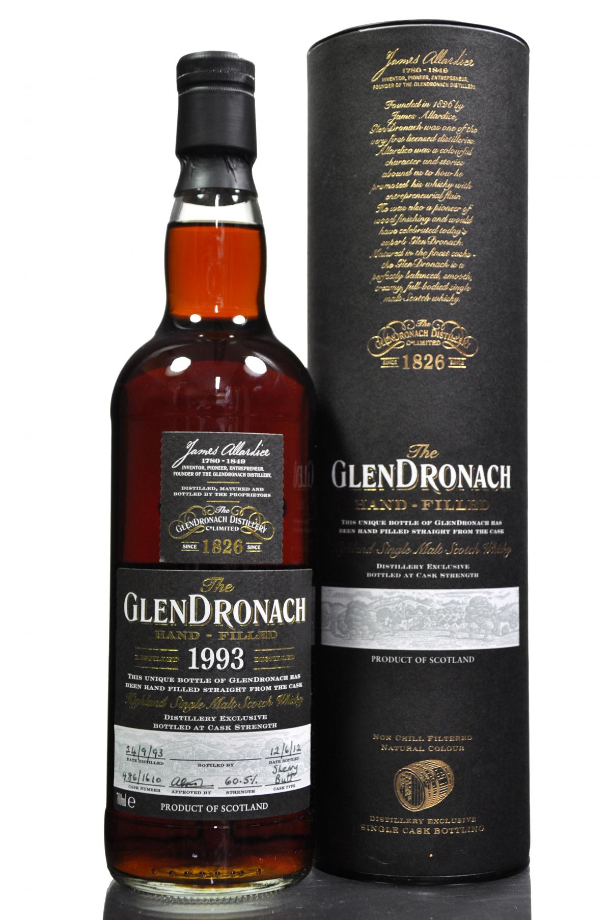 Glendronach 1993-2012 - Hand Filled