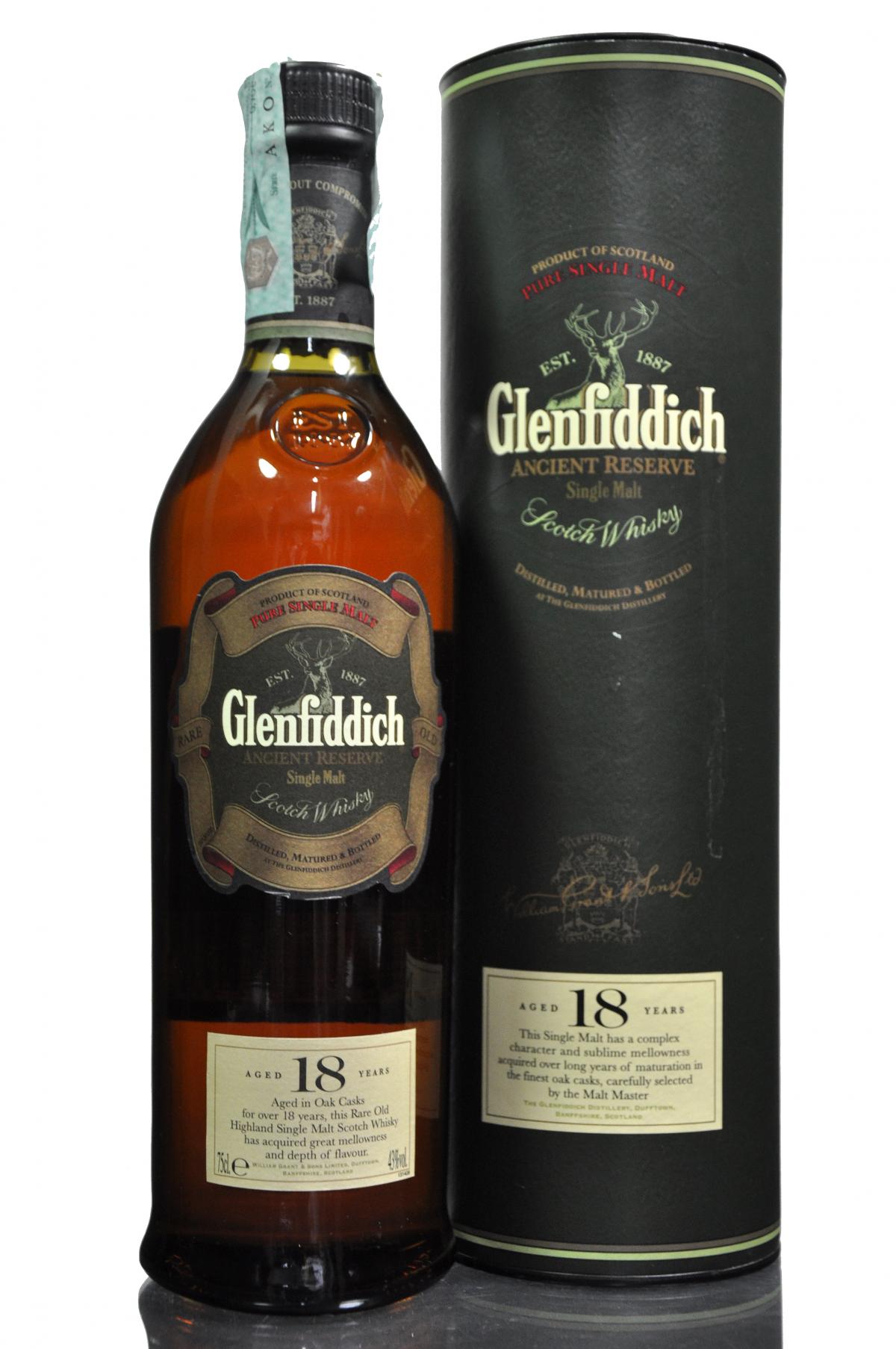 Glenfiddich 18 Year Old - Ancient Reserve - 2000s