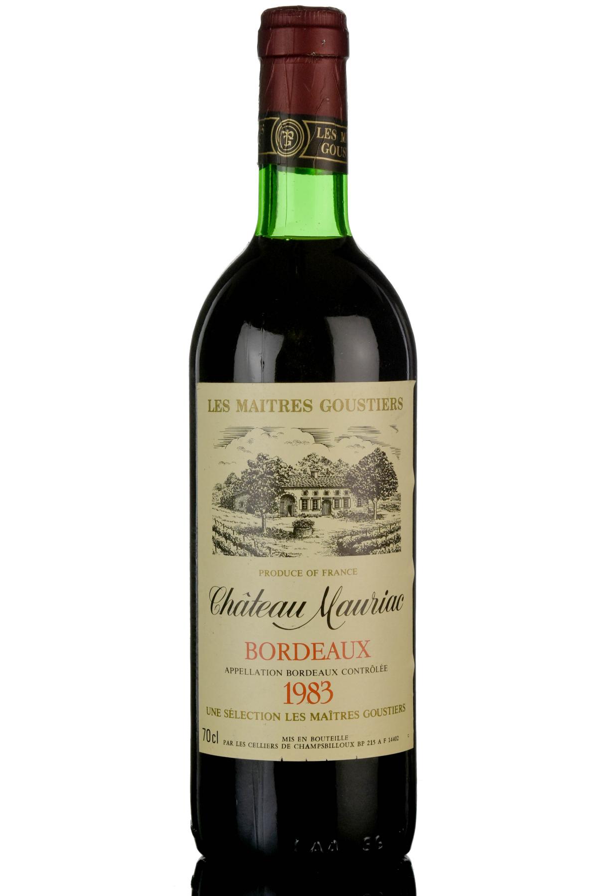 Chateau Bordeaux 1983