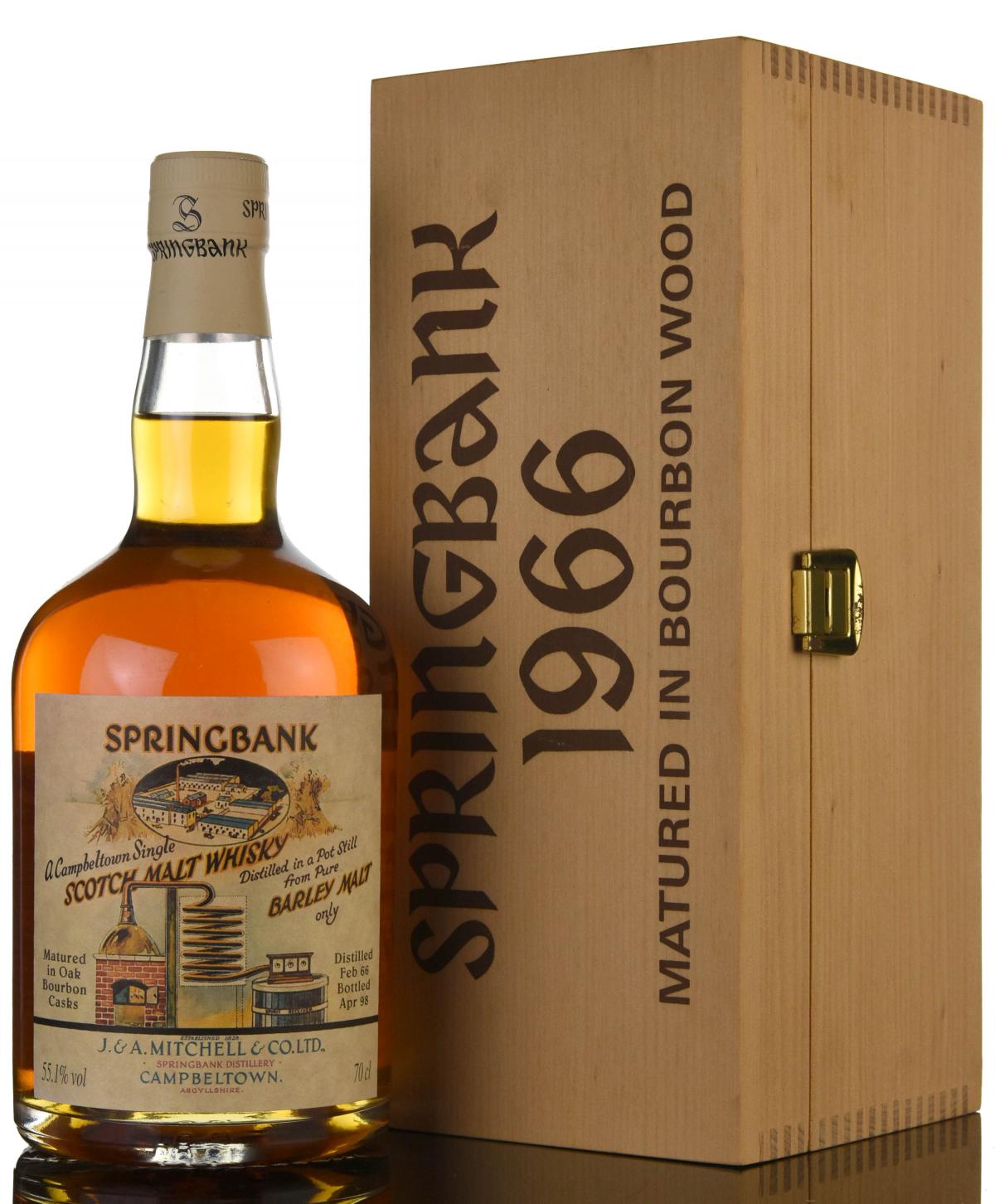 Springbank 1966-1998 - Local Barley - Cask 492