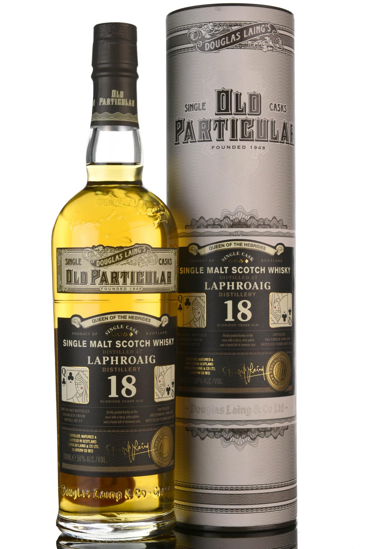 Laphroaig 1998-2017 - 18 Year Old - Old Particular