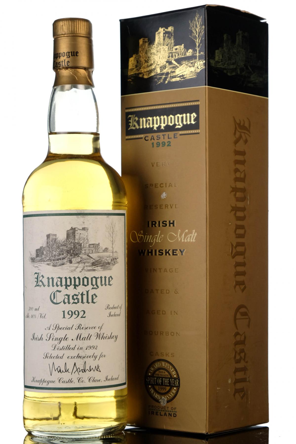 Knappogue Castle 1992 - Irish Whiskey