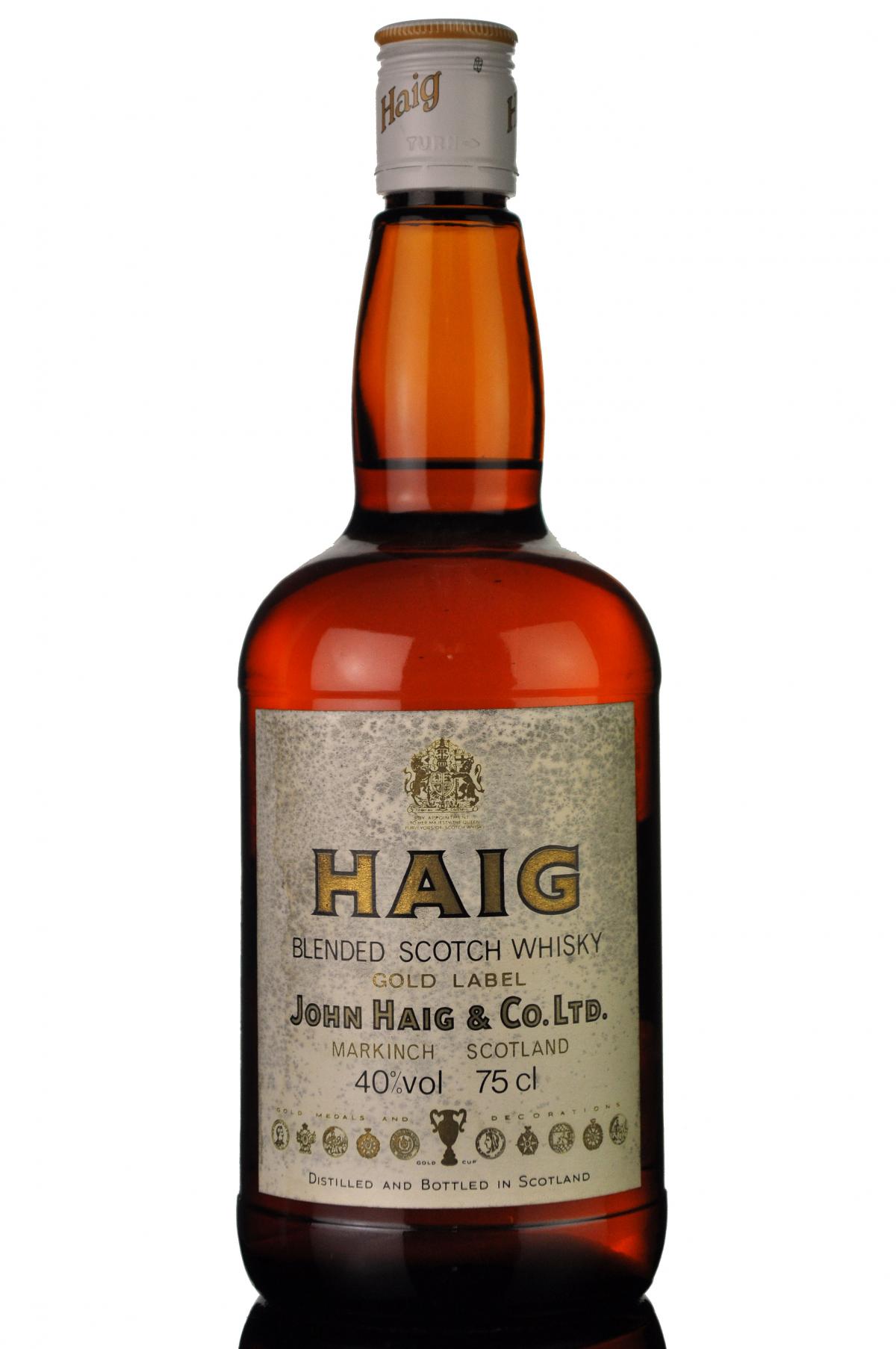 Haig Gold Label - 1980s