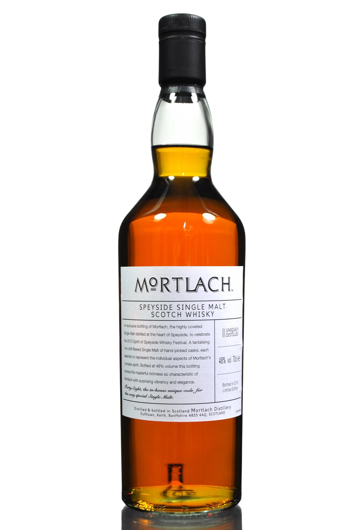 Mortlach Spirit Of Speyside Festival 2013