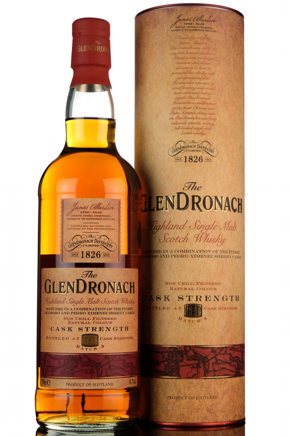 Glendronach Batch 4 - Cask Strength