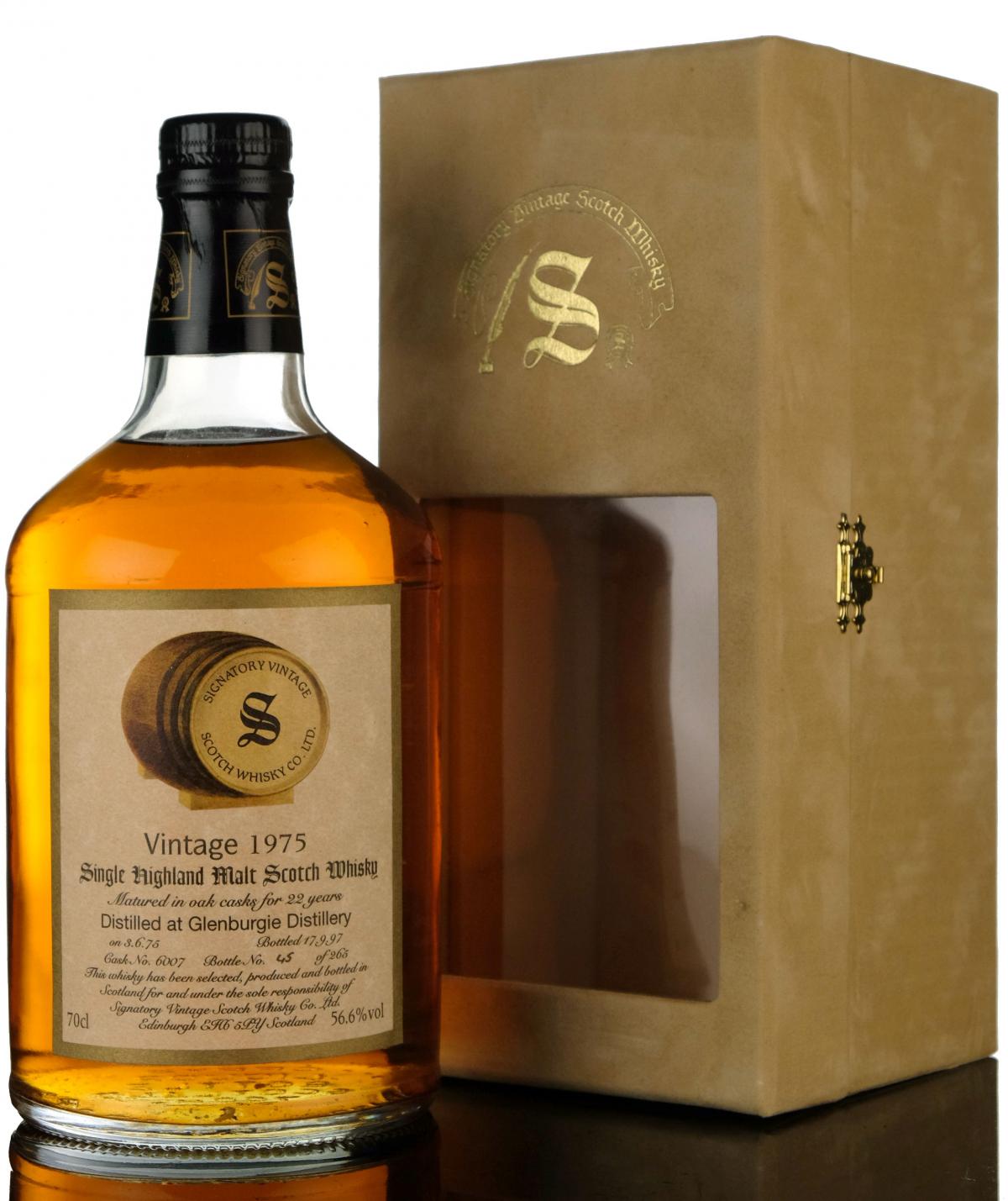 Glenburgie 1975-1997 - 22 Year Old - Signatory Vintage