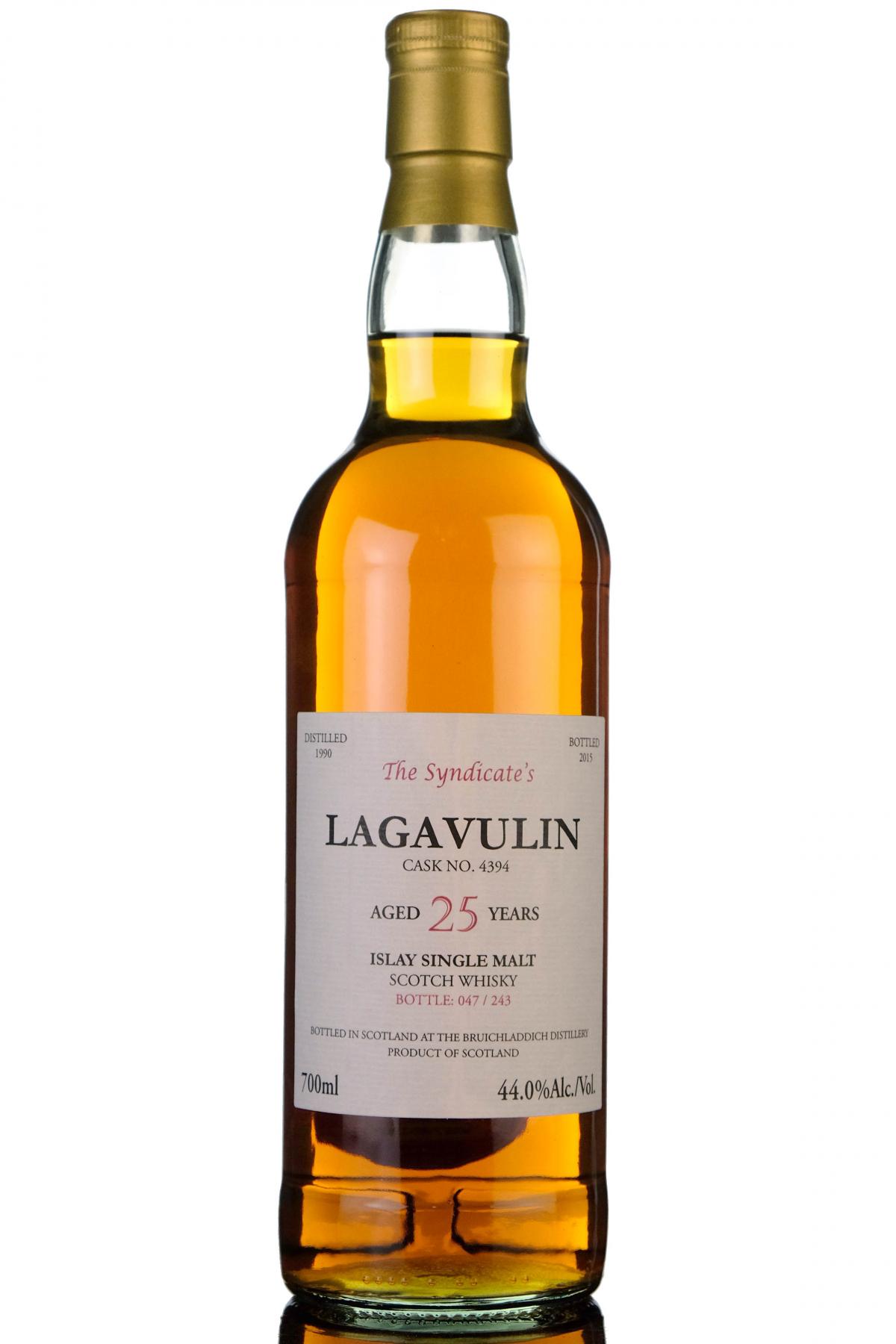 Lagavulin 1990-2015 - 25 Year Old - The Syndicate