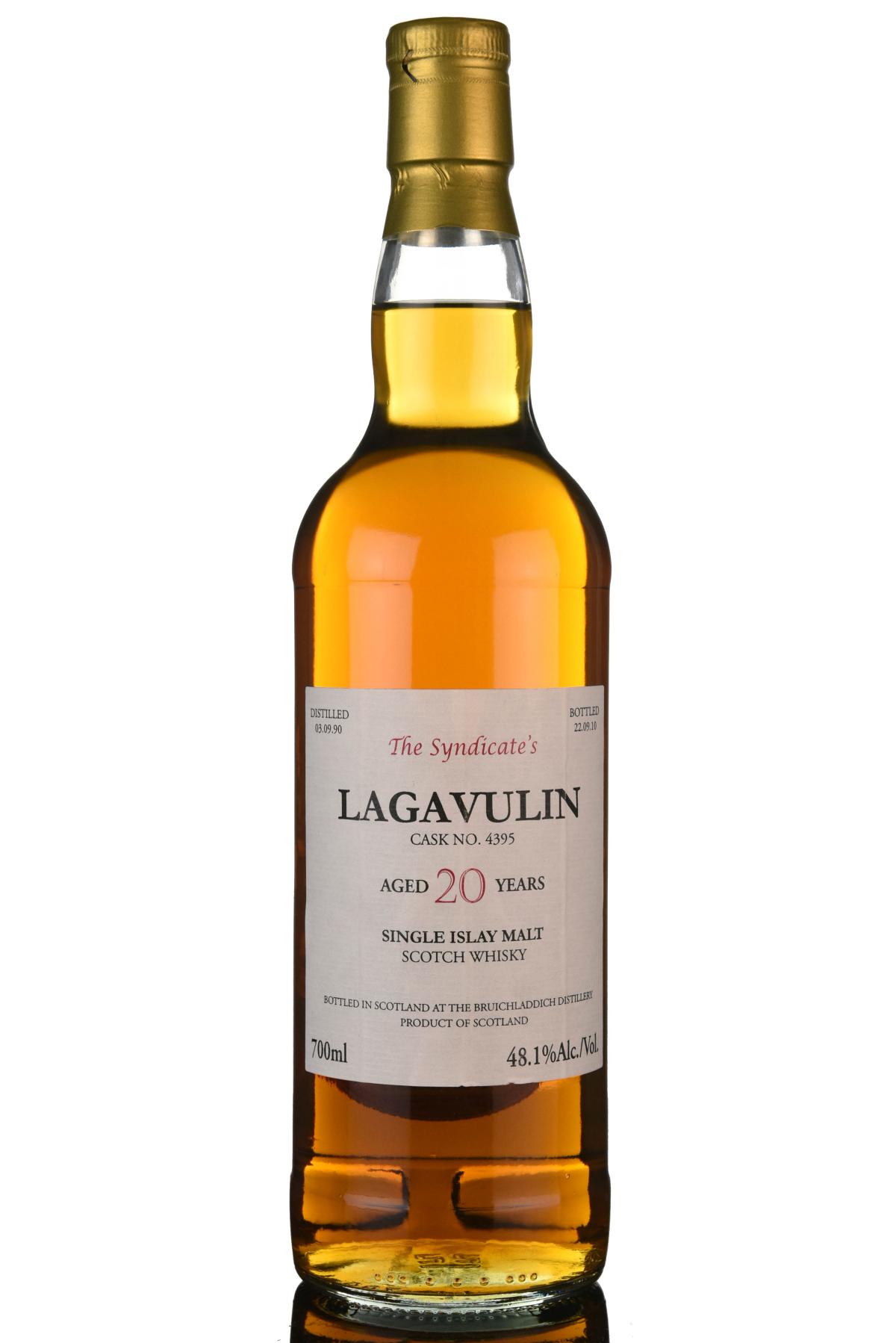 Lagavulin 1990-2010 - 20 Year Old - The Syndicate