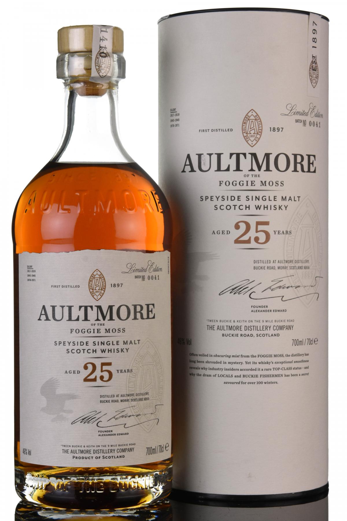 Aultmore 25 Year Old