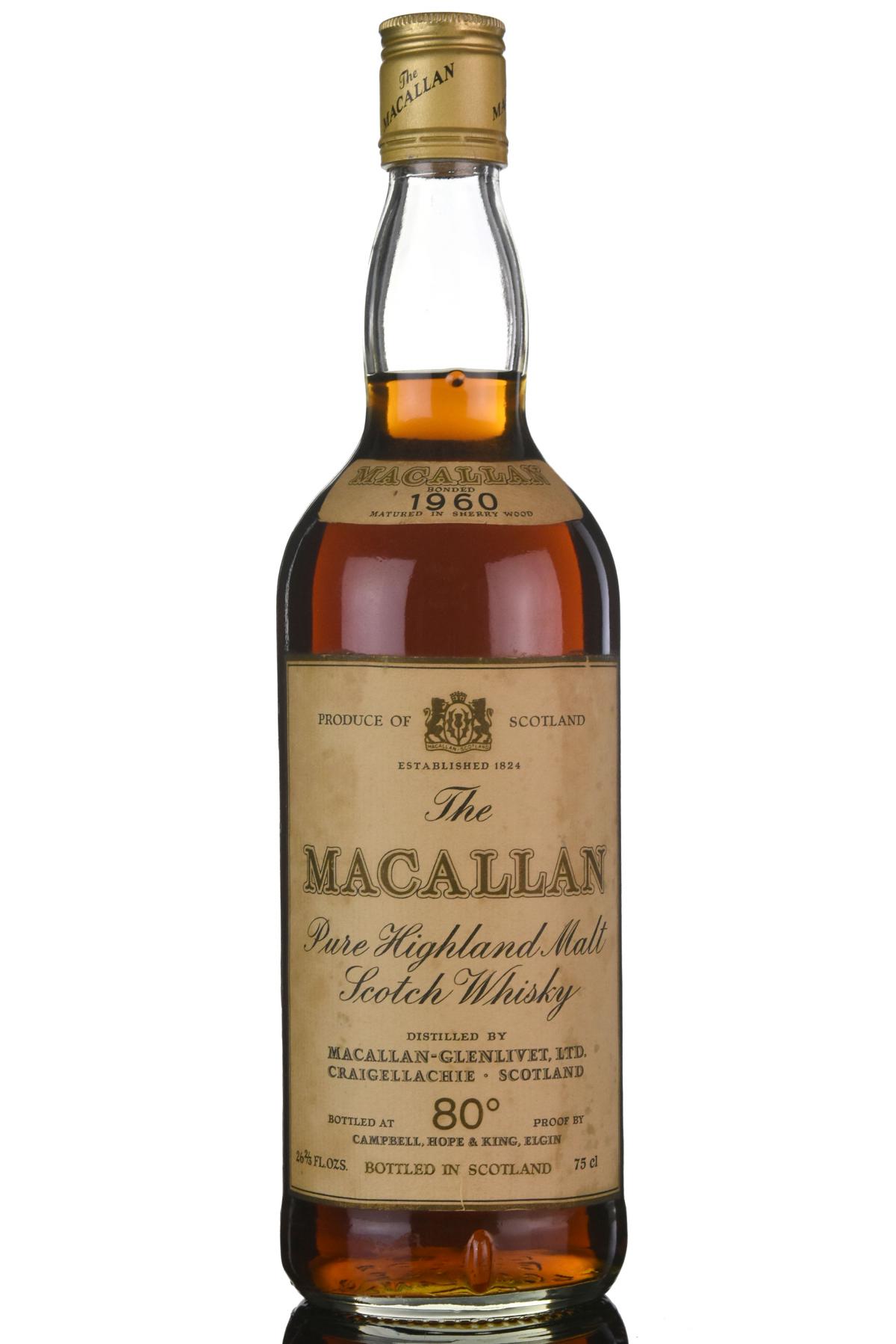 Macallan 1960 - Campbell Hope & King