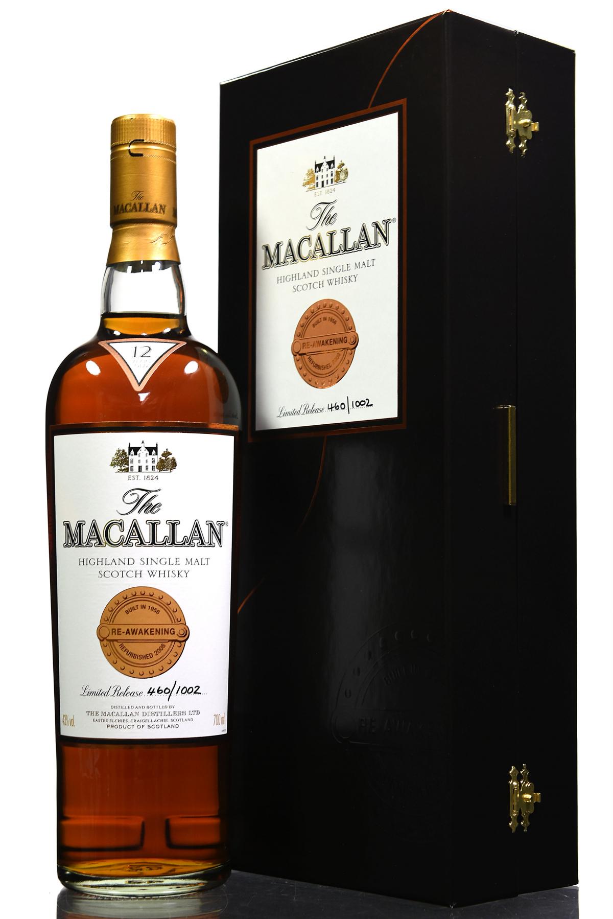 Macallan 12 Year Old - Re-Awakening - 2009 Release