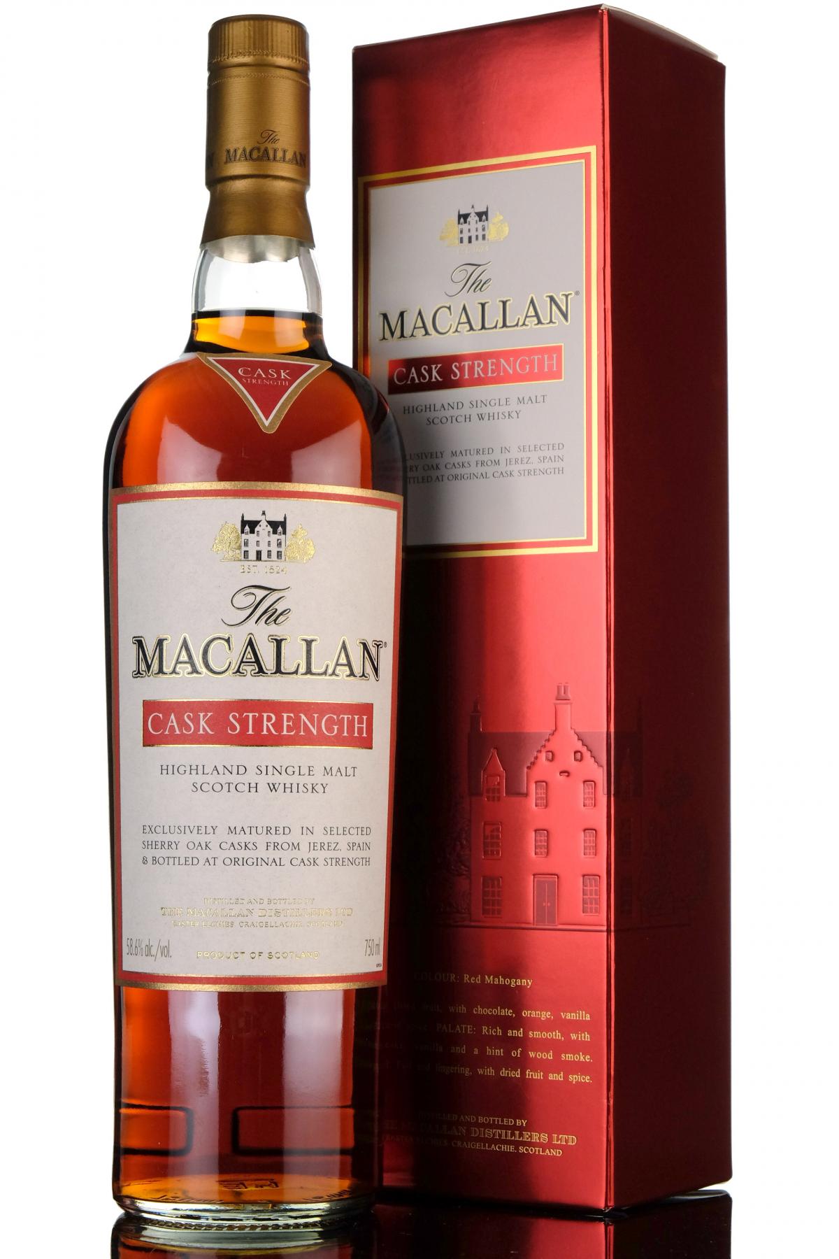 Macallan Cask Strength - 58.6%