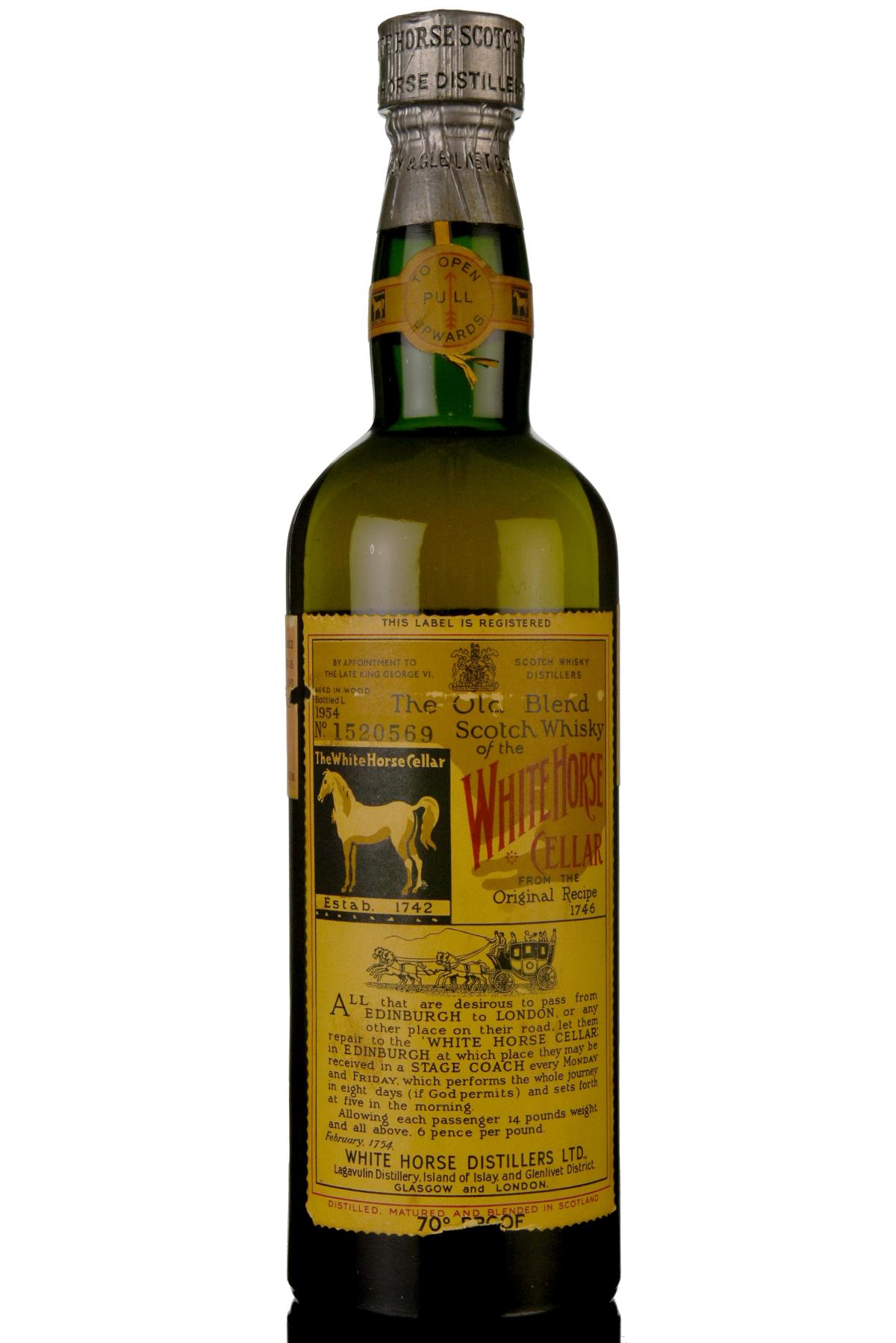 White Horse - Bottled 1954