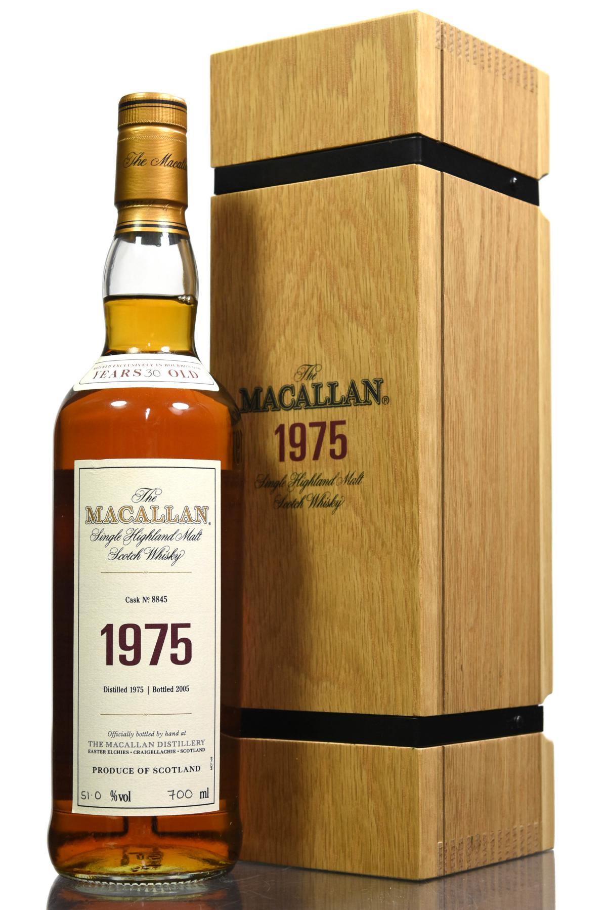 Macallan 1975-2005 - 30 Year Old - Fine & Rare - Cask 8845
