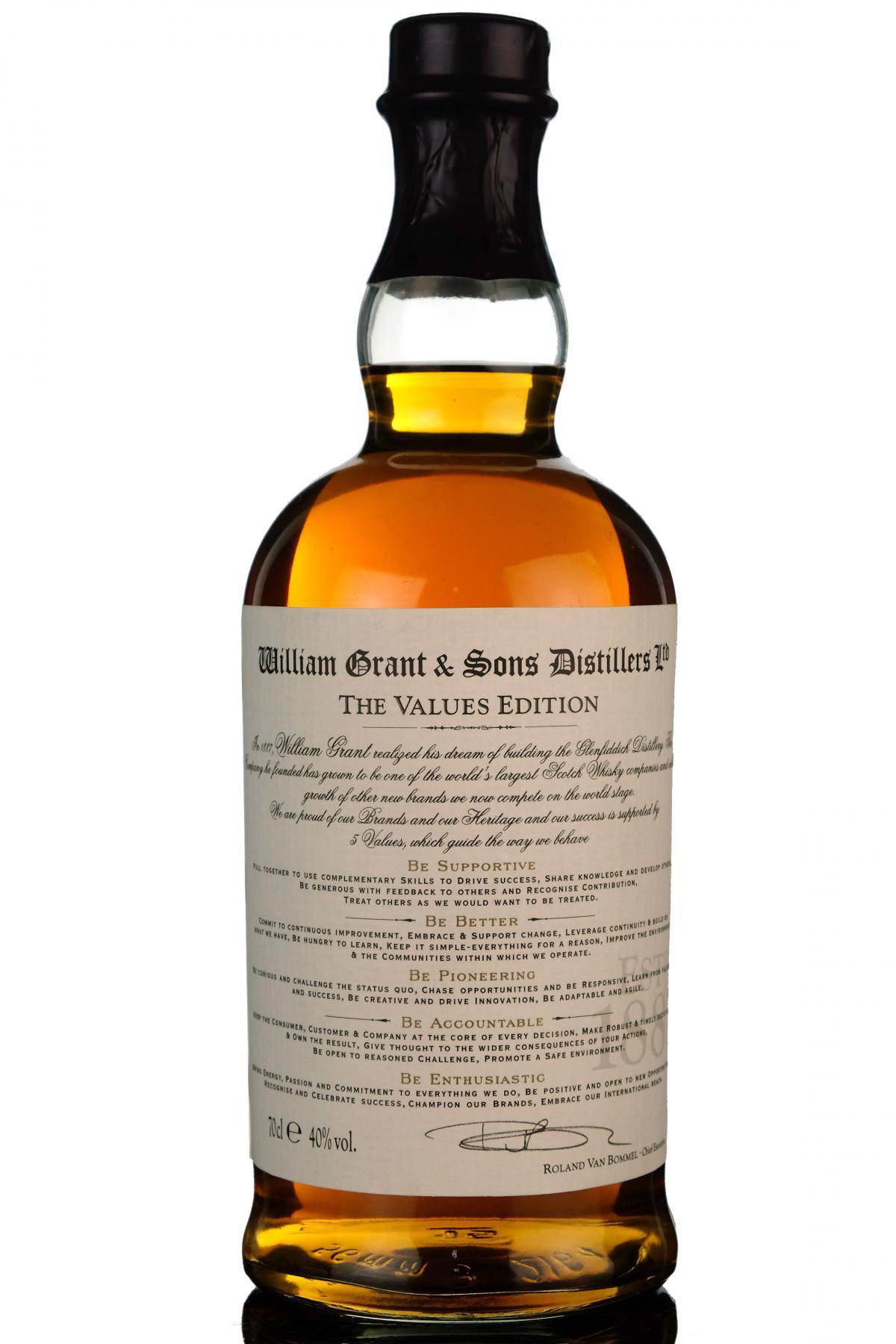 Balvenie Values Edition