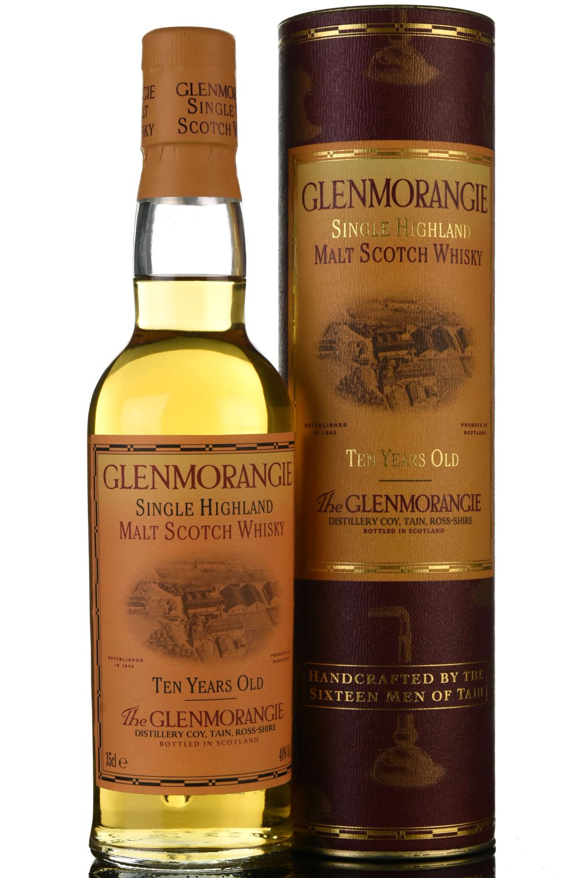 Glenmorangie 10 Year Old - Circa 2000 - Half Bottle