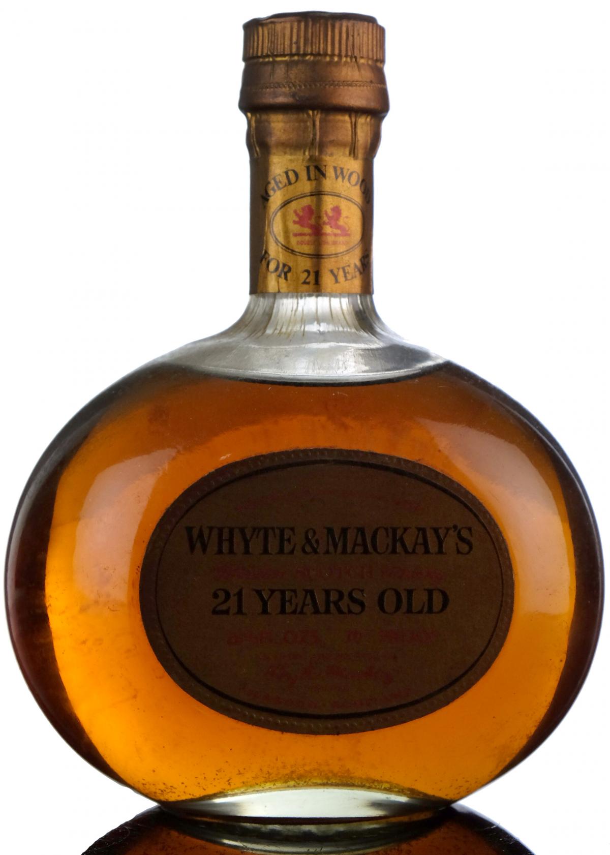 Whyte & Mackay 21 Year Old - 1970s