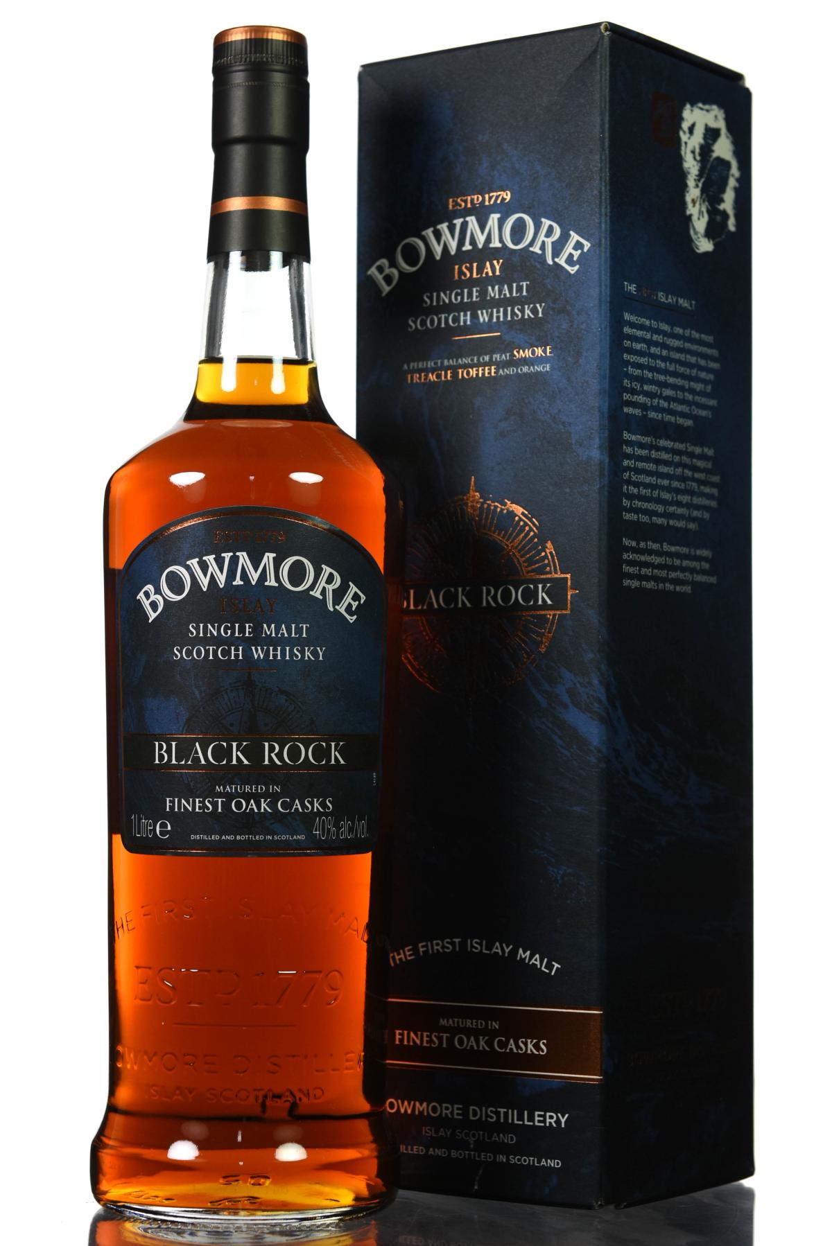 Bowmore Black Rock - 1 Litre