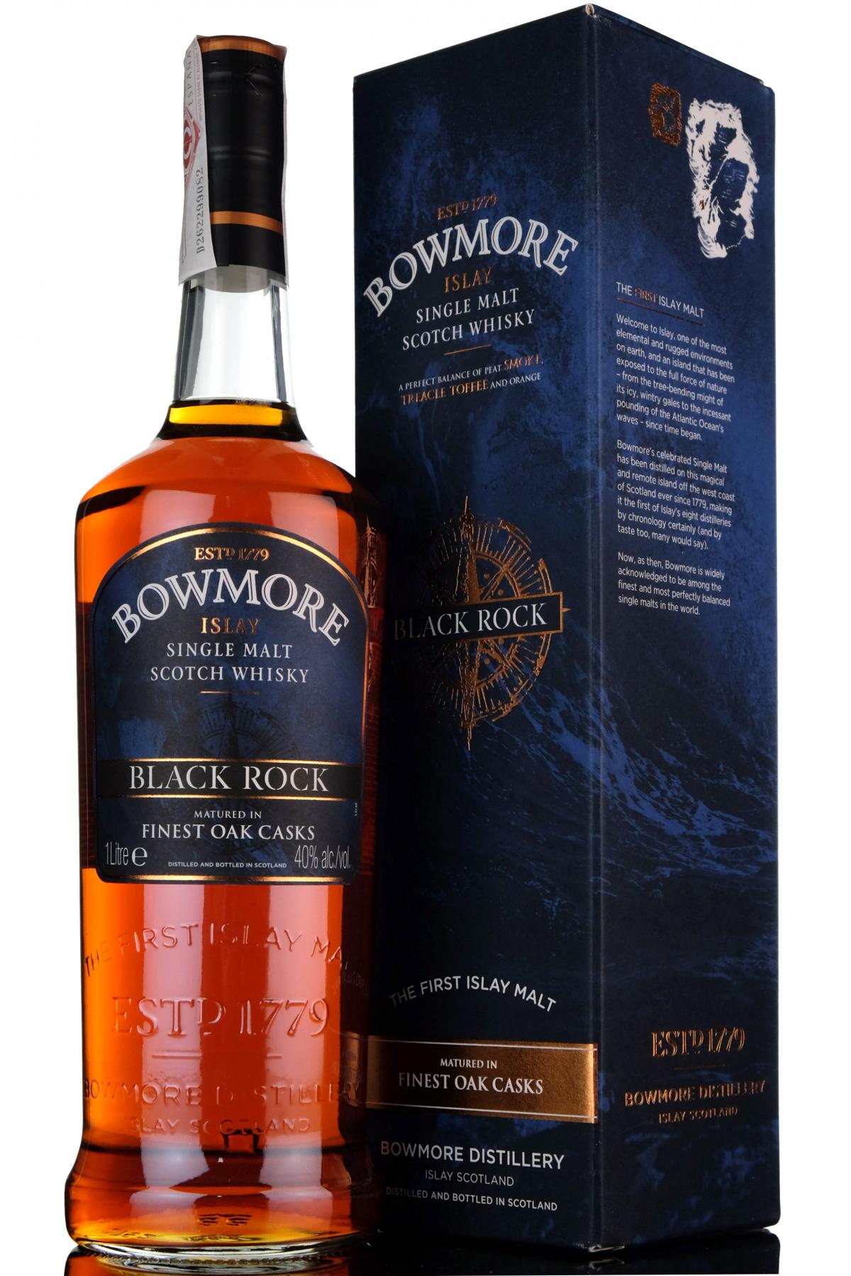 Bowmore Black Rock - 1 Litre