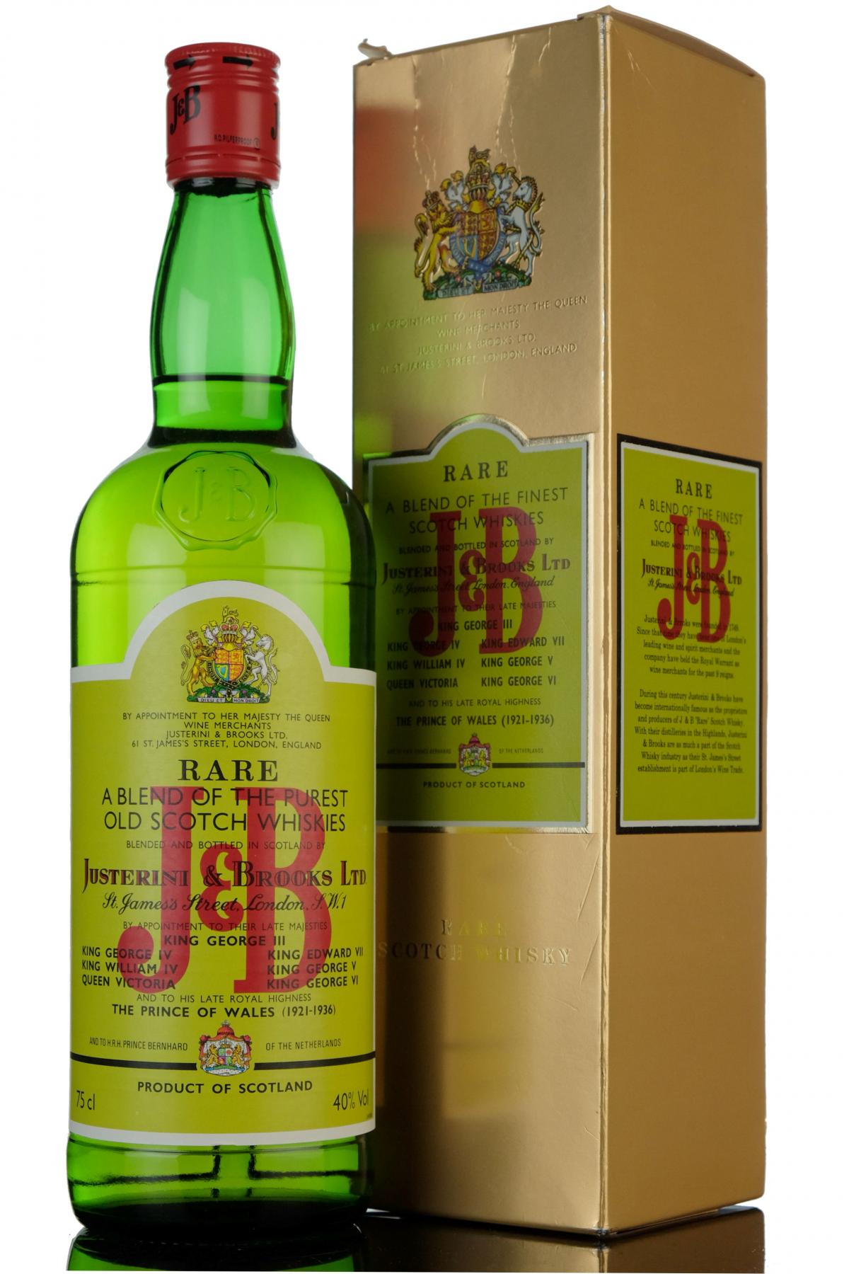 J&B Rare - 1980s